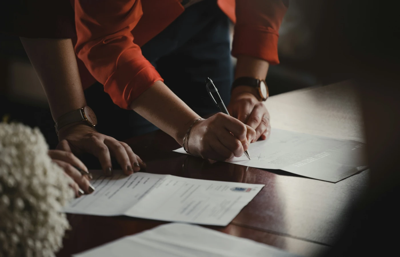 La signature du contrat de réservation - Image Bannière