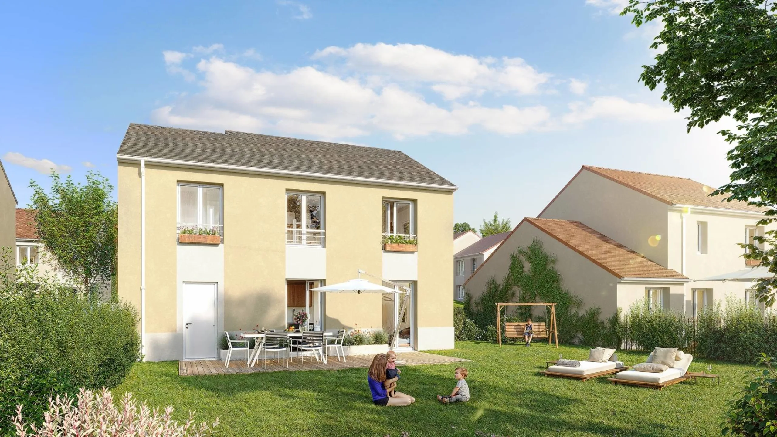 Programme immobilier neuf Les Villas Aolini Ollainville