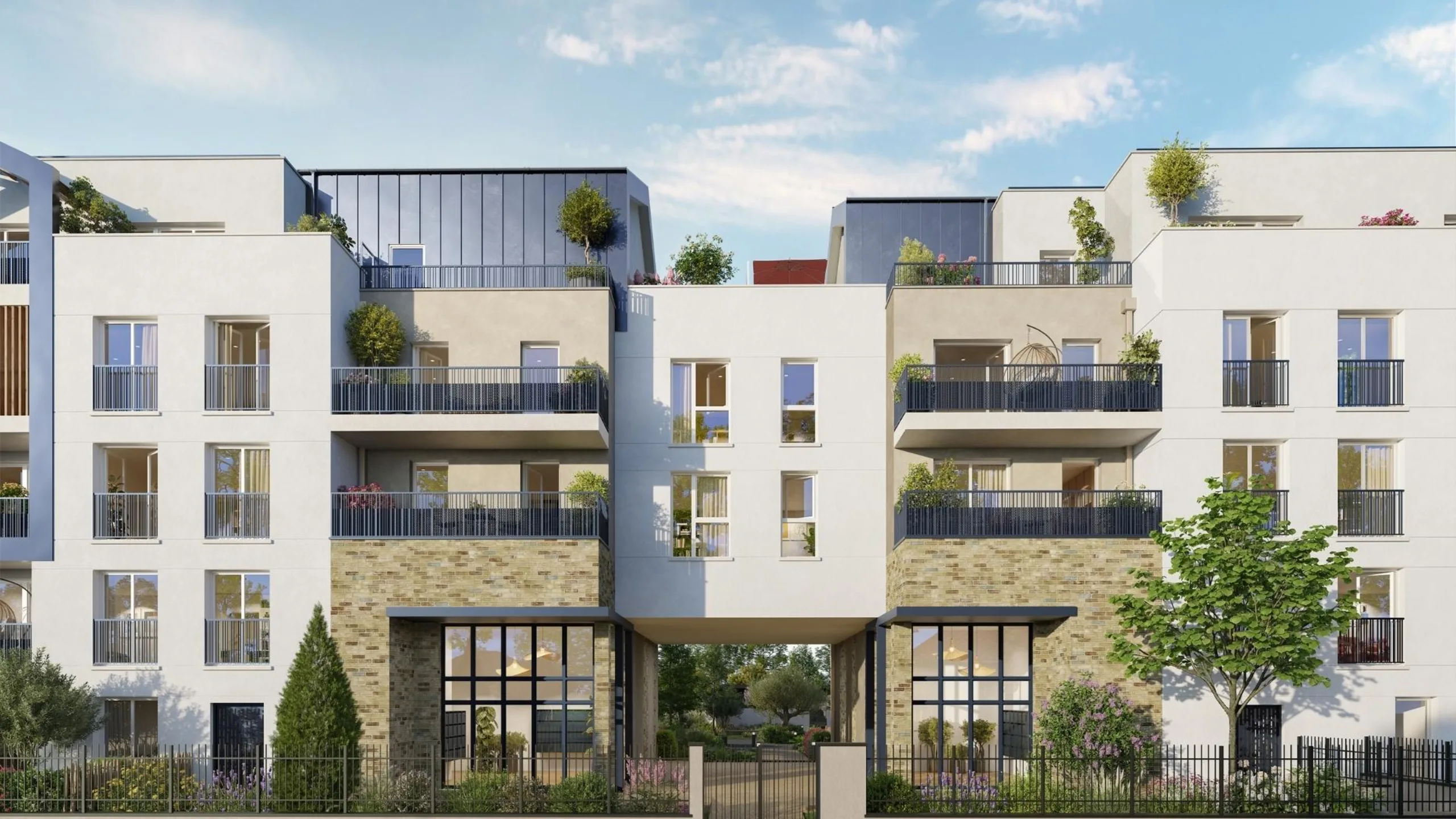 Programme immobilier neuf Les Jardins de l’Ourcq  Meaux - vue 3