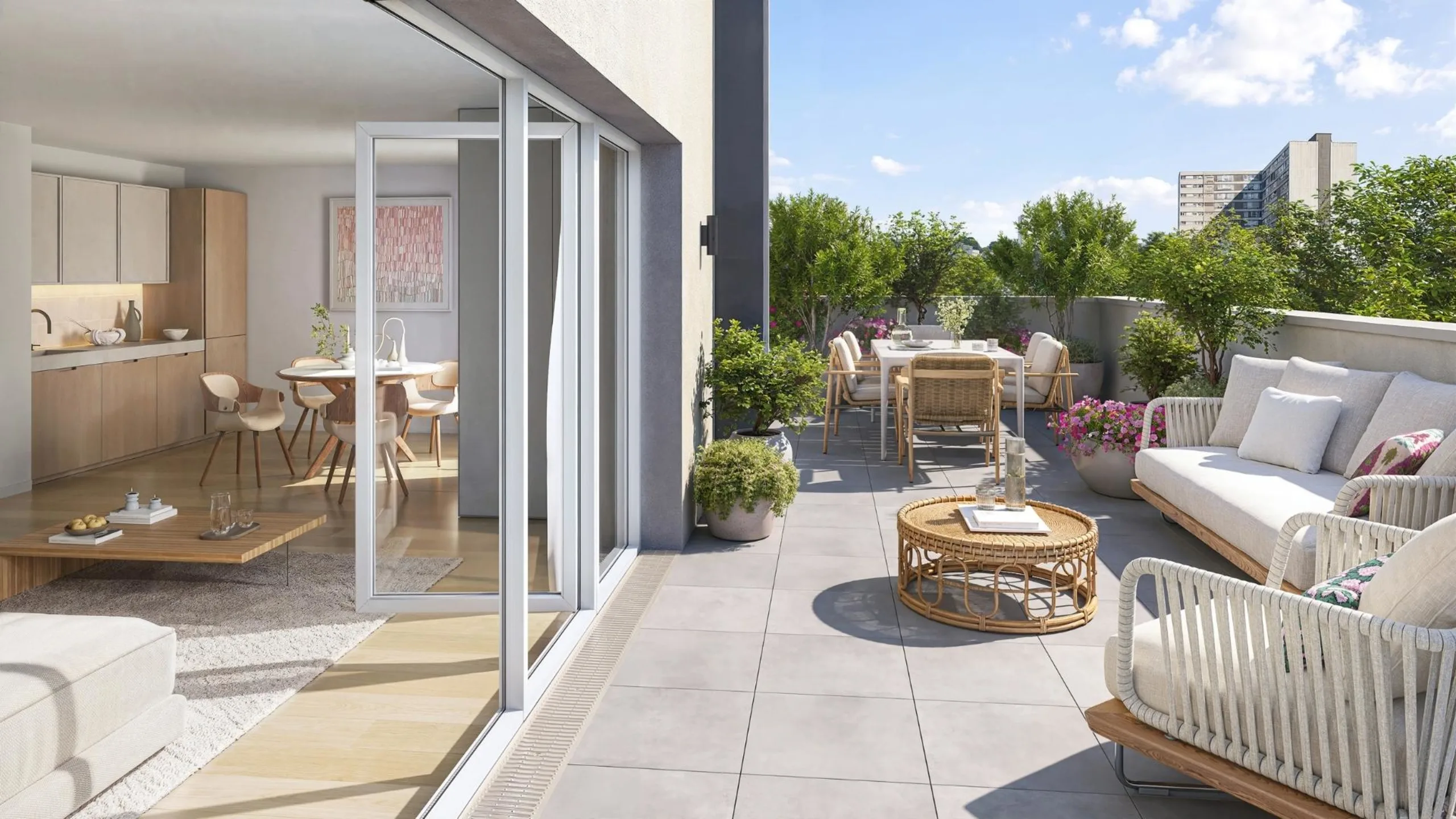 Programme immobilier neuf Les Jardins de l’Ourcq  Meaux - vue 4