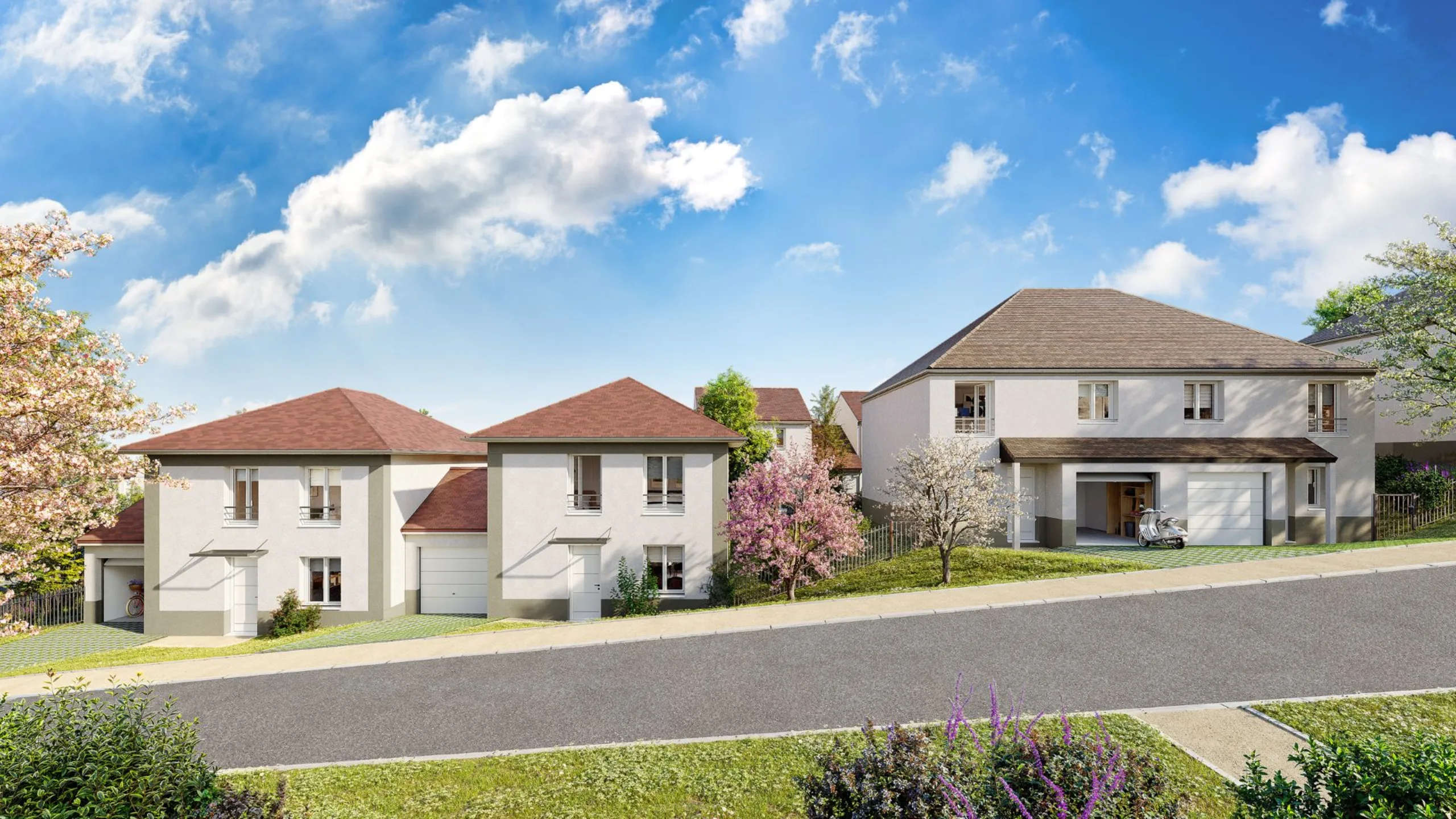 Programme immobilier neuf Les Jardins de l'Orme Orgeval - vue 2