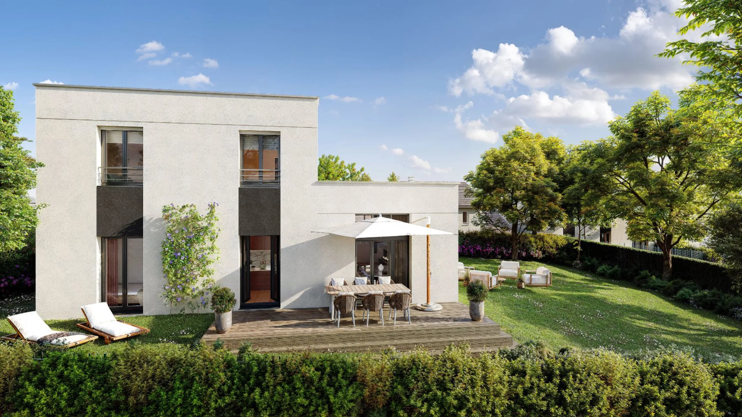 Programme immobilier neuf Les Jardins de l'Orme Orgeval - vue 3