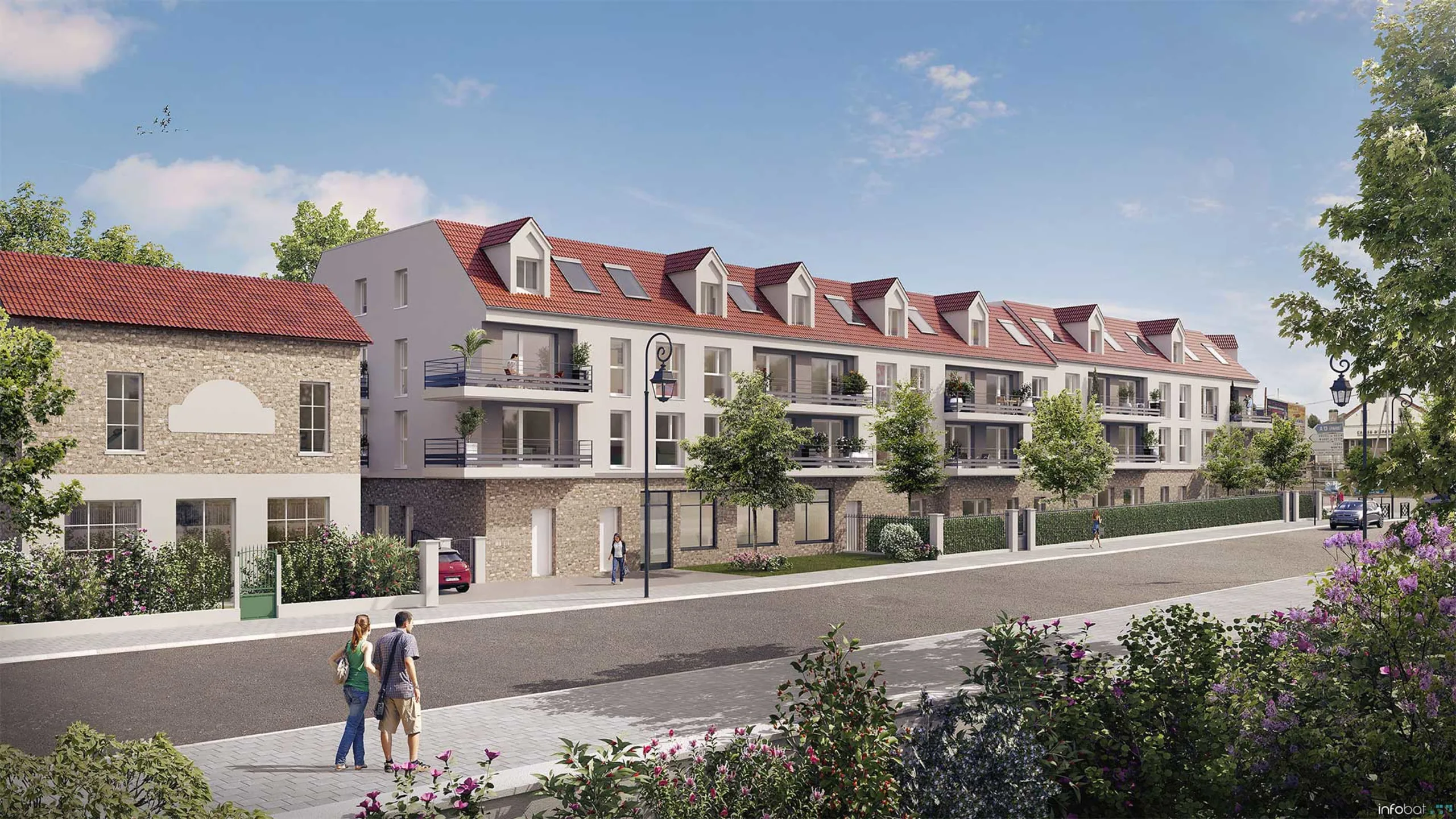 Programme immobilier neuf Les Portes du Vexin Gargenville - vue 2