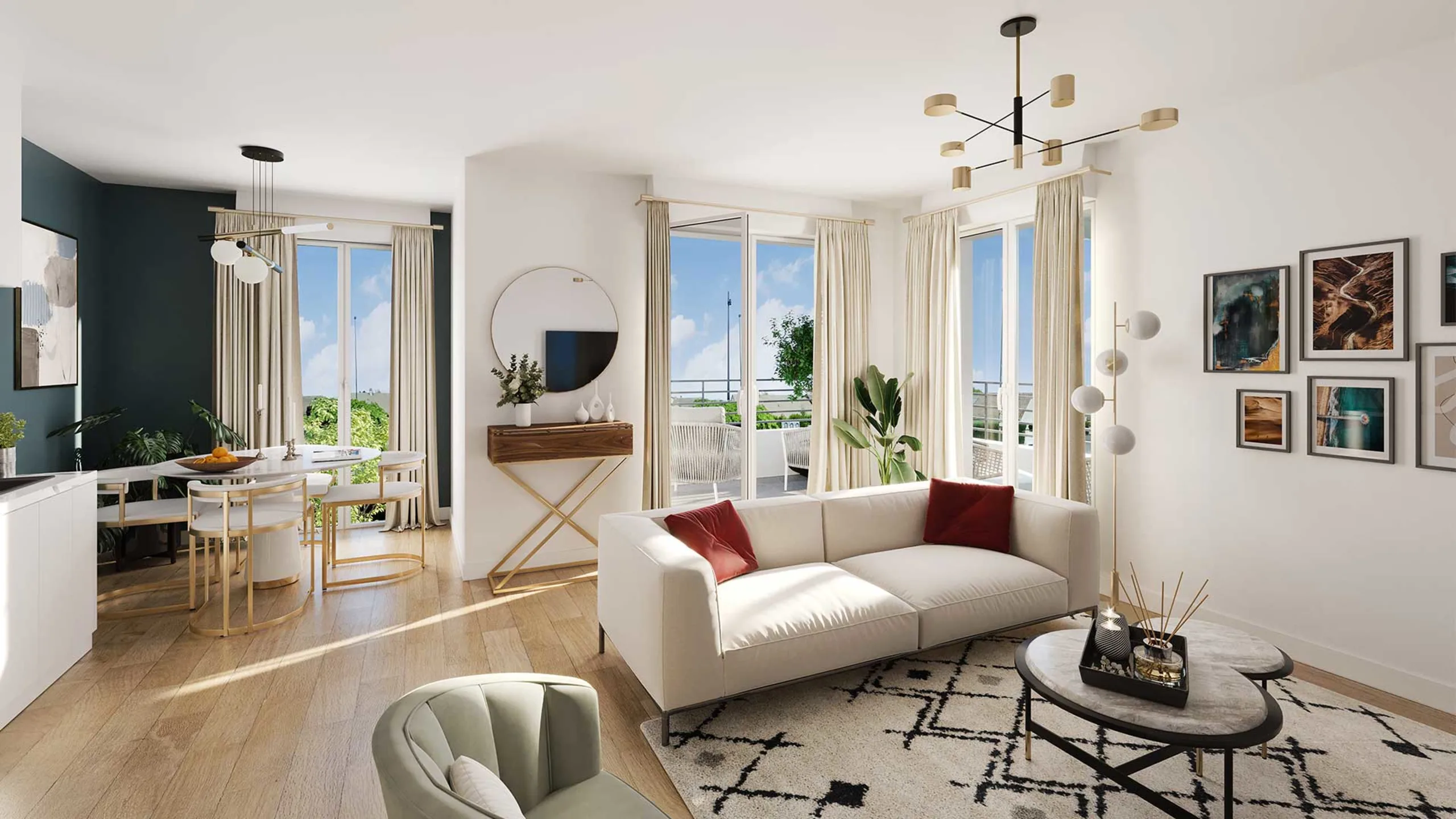 Programme immobilier neuf Les Allées de Sainte Honorine Taverny - vue 4