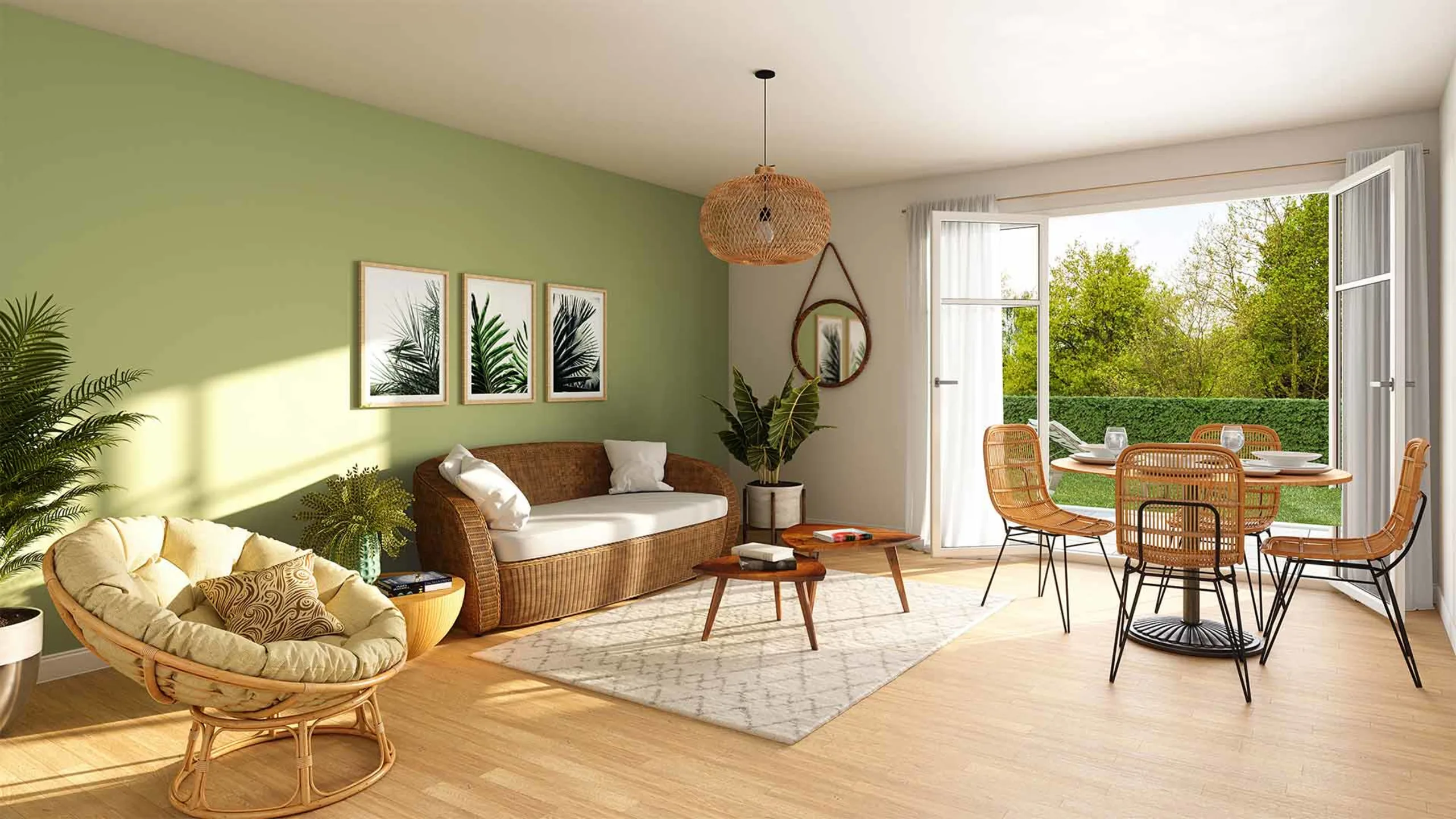 Programme immobilier neuf Le Domaine de la Plaine Ormoy - vue 2