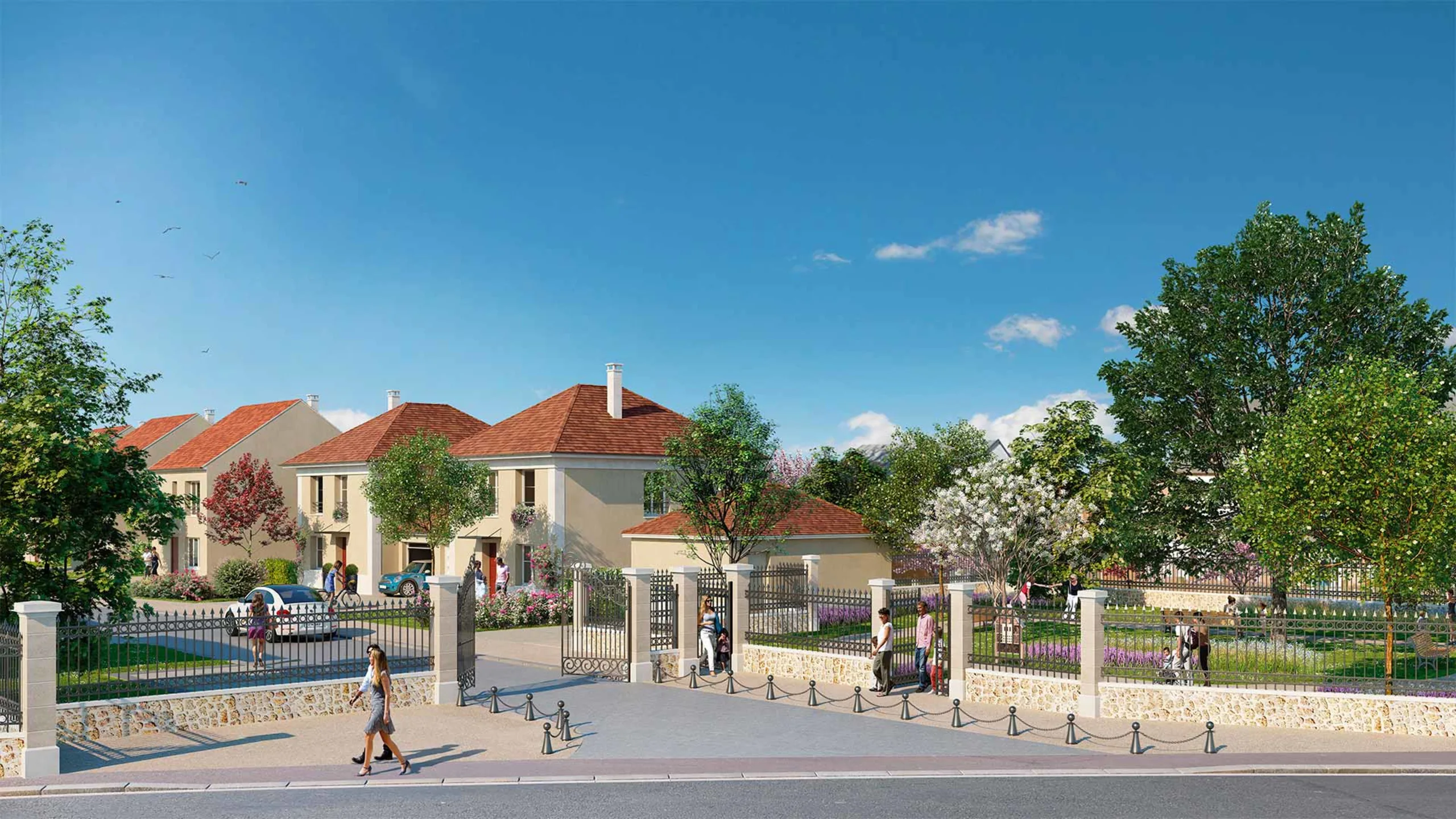 Programme immobilier neuf Les Villas de Flore Saint-Leu-la-Forêt - vue 4