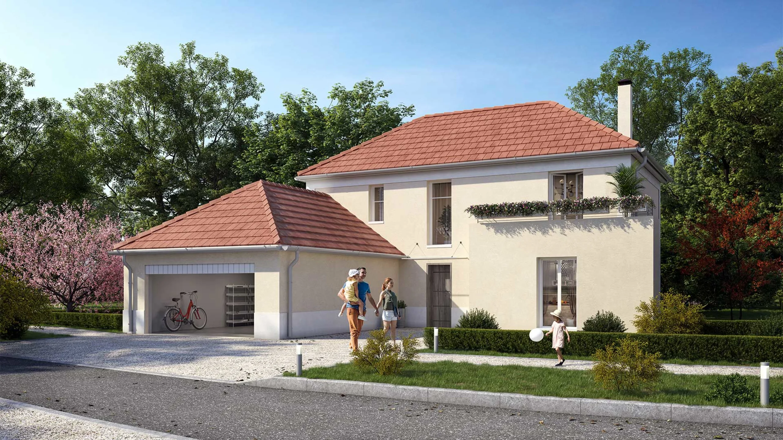 Programme immobilier neuf Les Villas de Flore Saint-Leu-la-Forêt - vue 5
