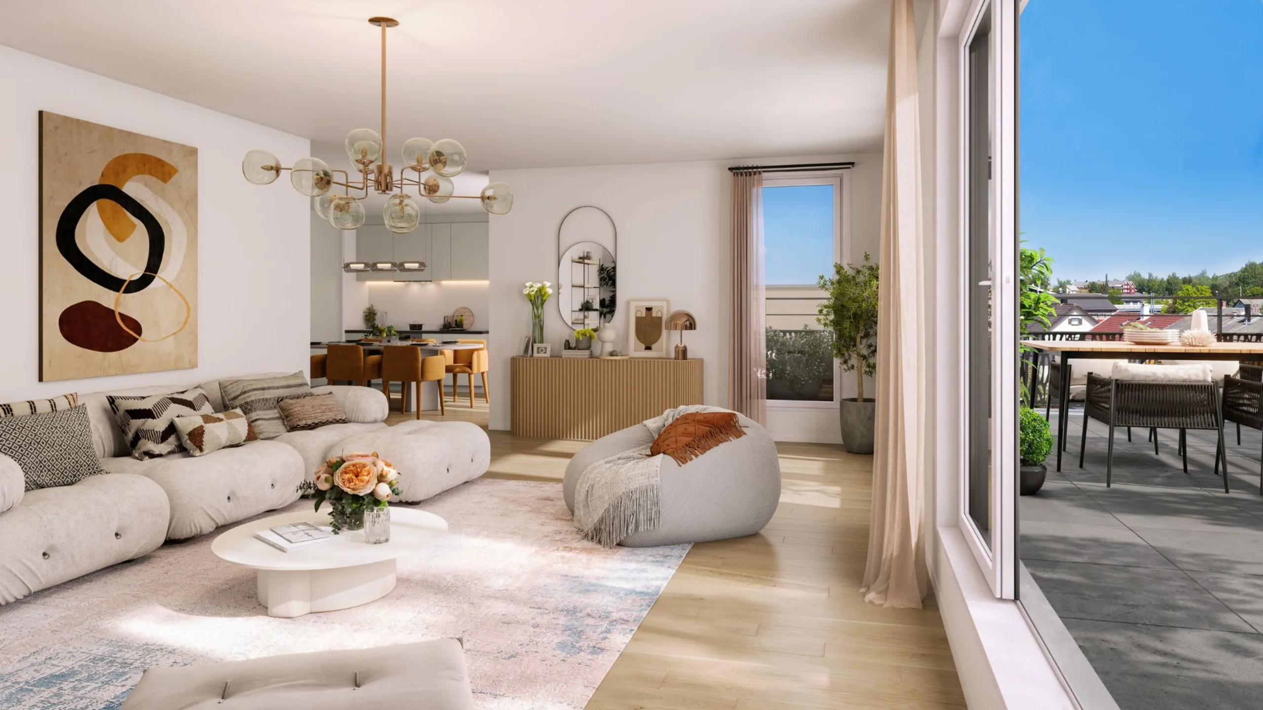 Programme immobilier neuf Les Terrasses d'Adria Ermont - vue 3