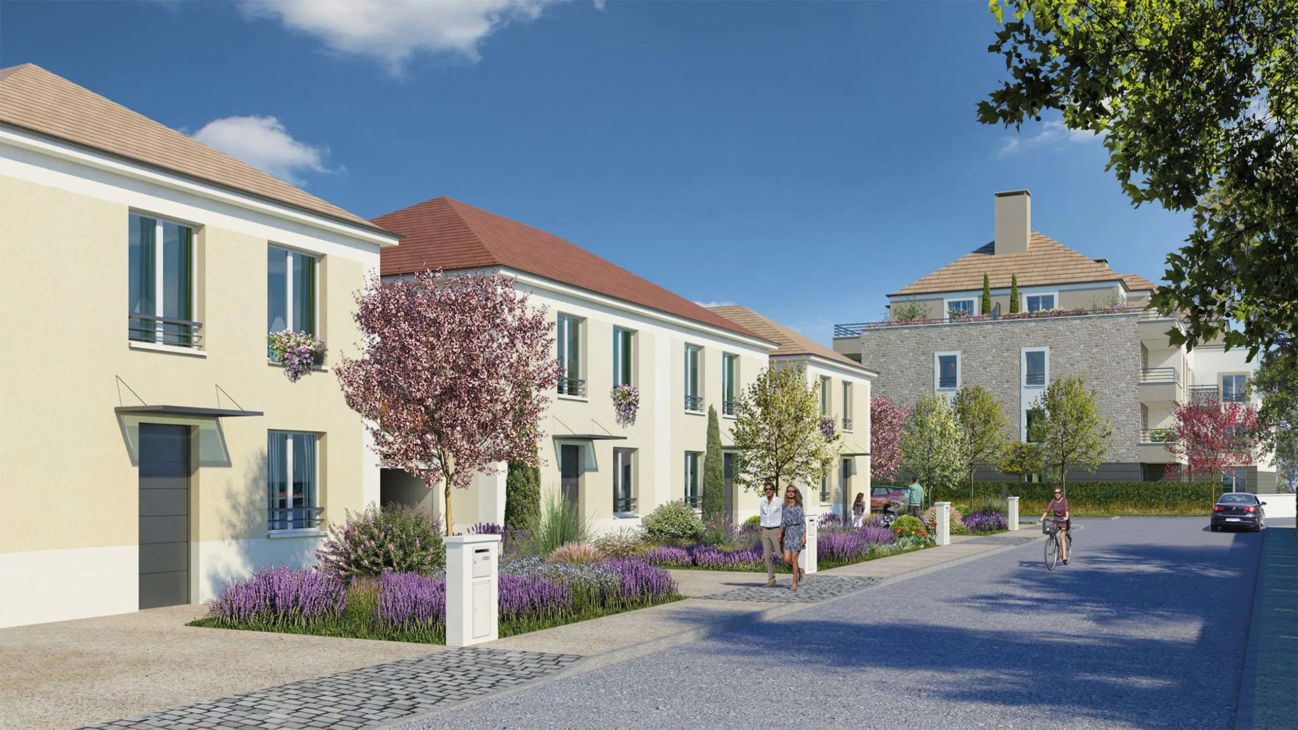 Programme immobilier neuf Le Domaine de Vermay Tournan-en-Brie - vue 2