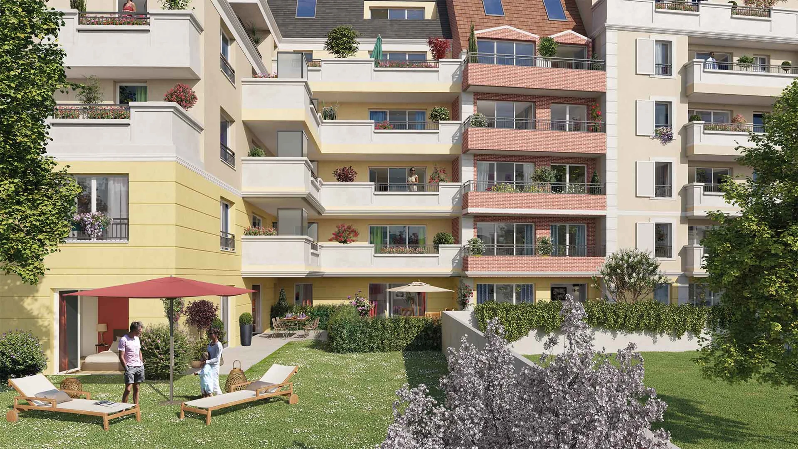 Programme immobilier neuf Villa Auber Le Blanc-Mesnil - vue 2
