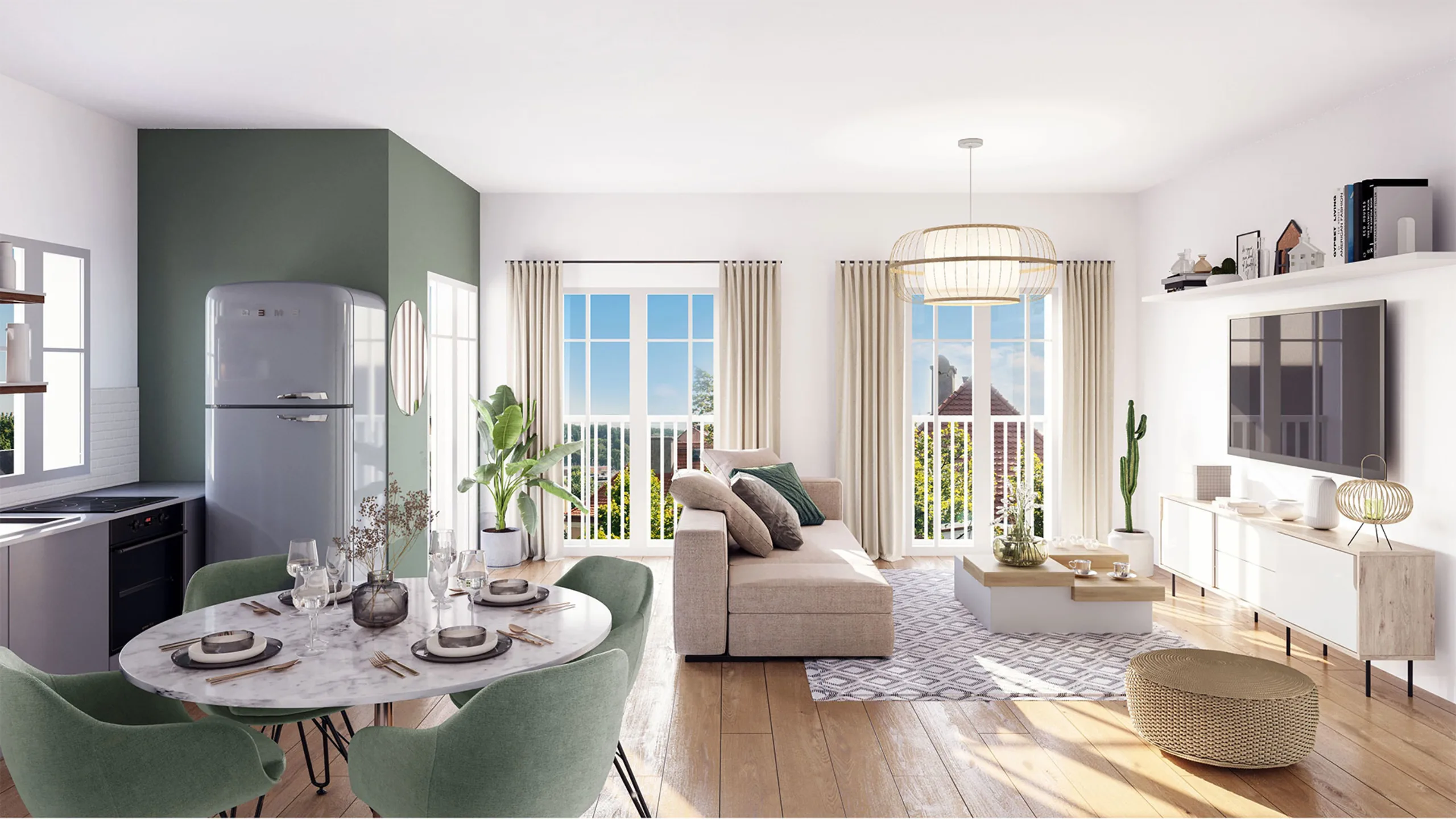 Programme immobilier neuf Le Clos des Peupliers Saint-Witz - vue 3