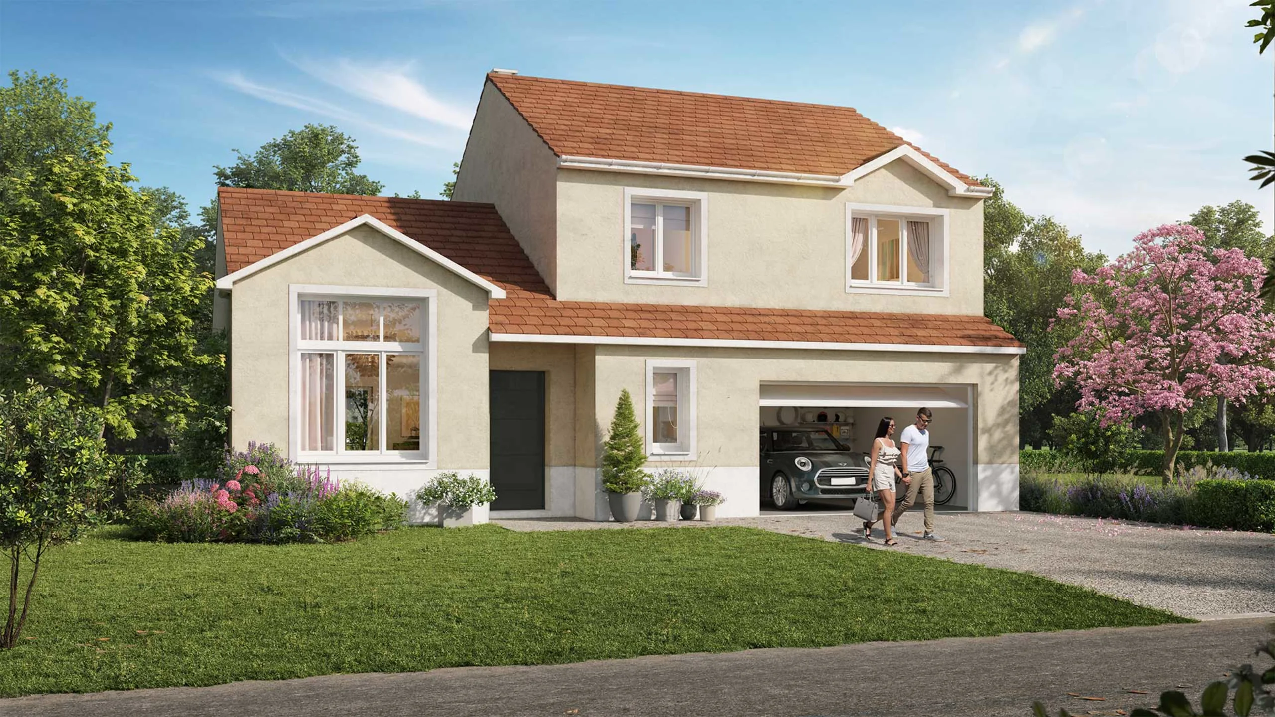 Programme immobilier neuf Le Clos des Peupliers Saint-Witz - vue 4