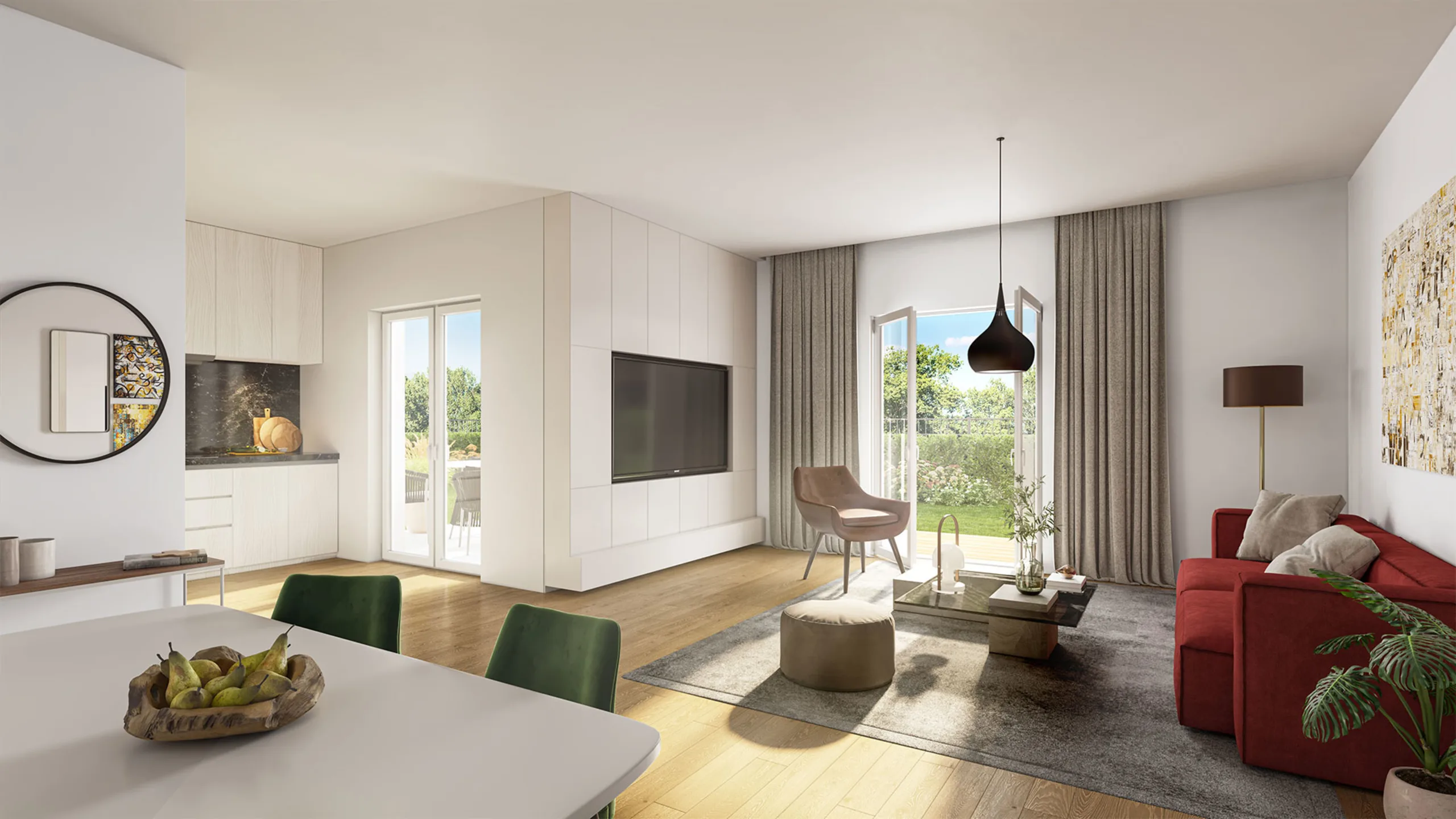 Programme immobilier neuf Le Domaine Du Bourg Savigny-le-Temple - vue 2