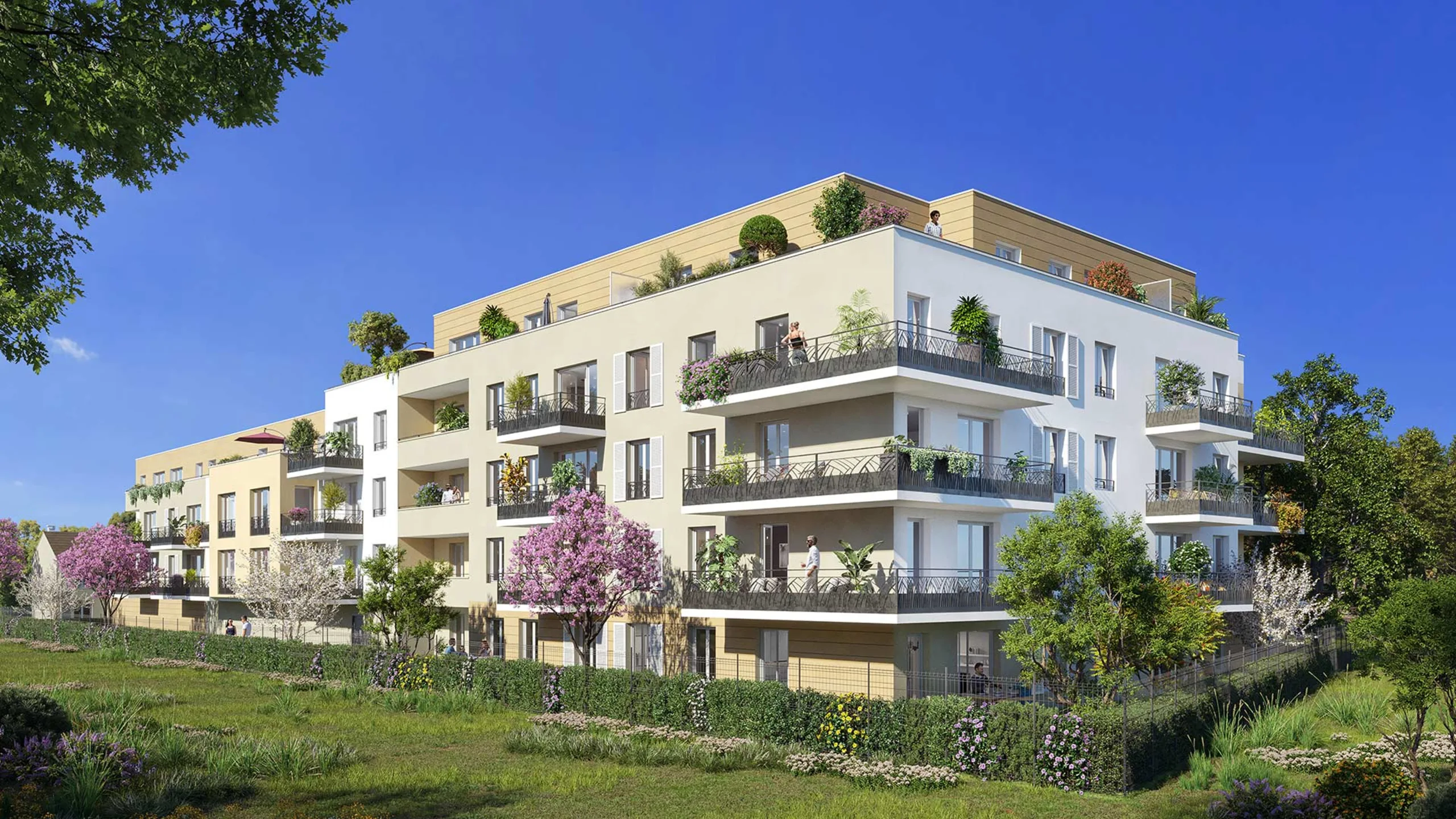 Programme immobilier neuf Le Domaine des Ruelles Plaisir
