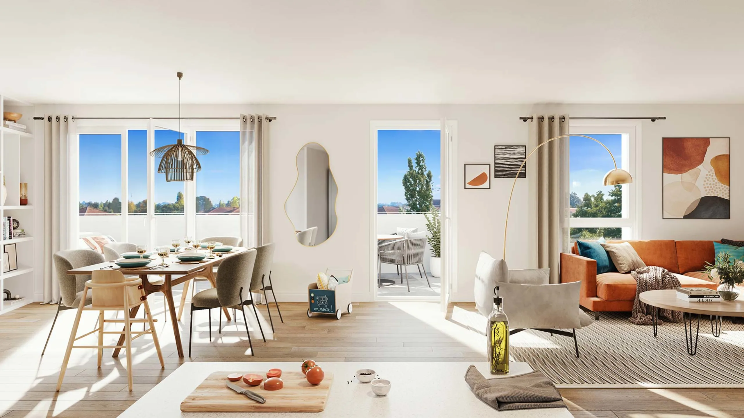 Programme immobilier neuf Les Promenades de l'Ourcq Meaux - vue 10