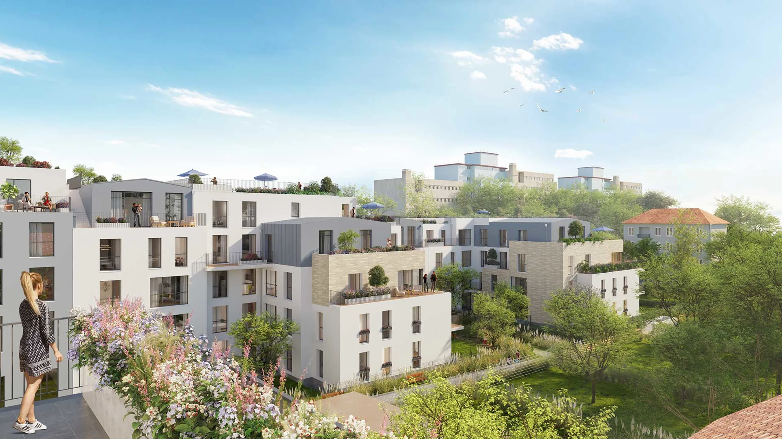 Programme immobilier neuf Les Jardins d'Aragon Villejuif - vue 3