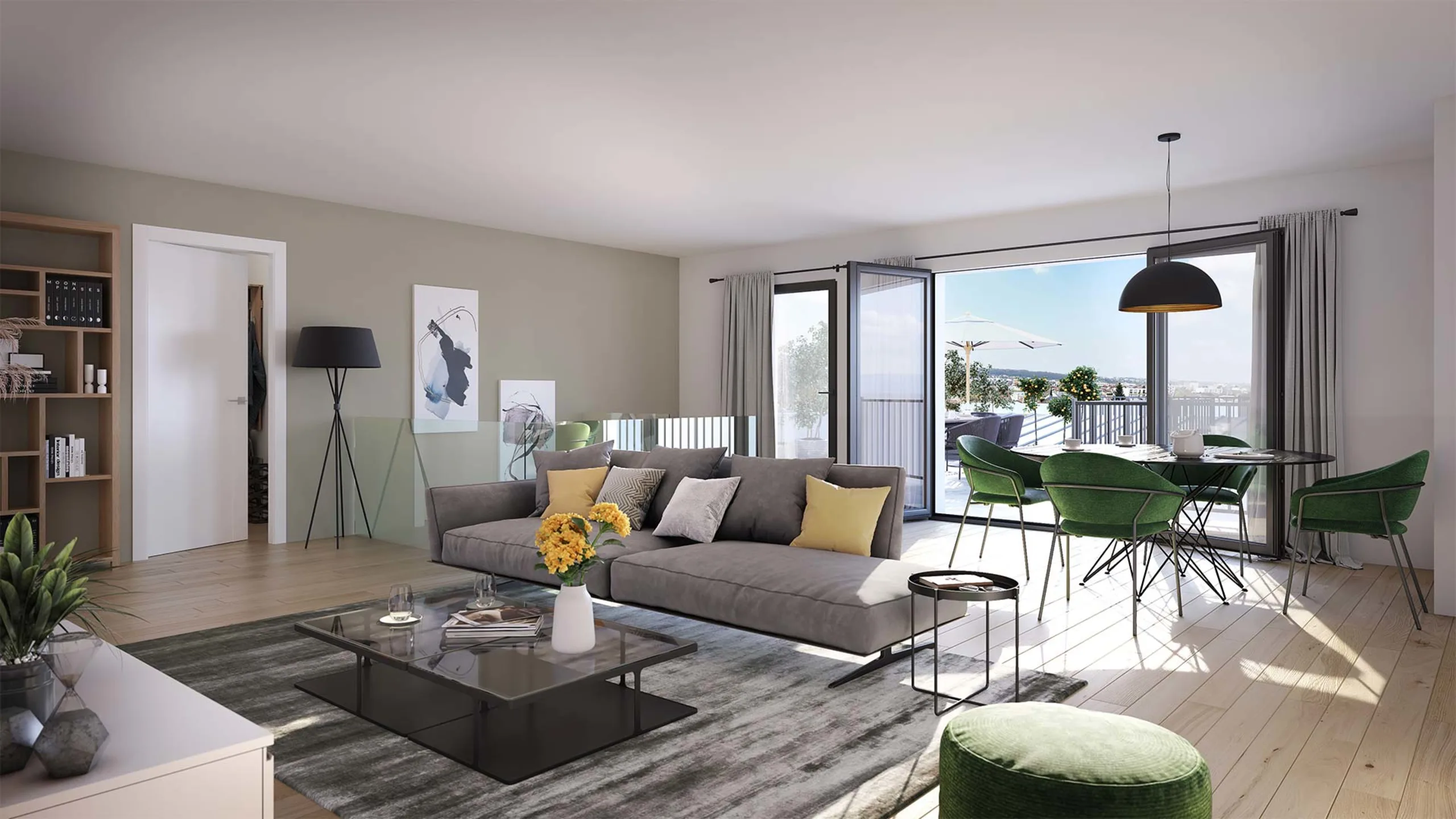 Programme immobilier neuf Les Jardins d'Aragon Villejuif - vue 4