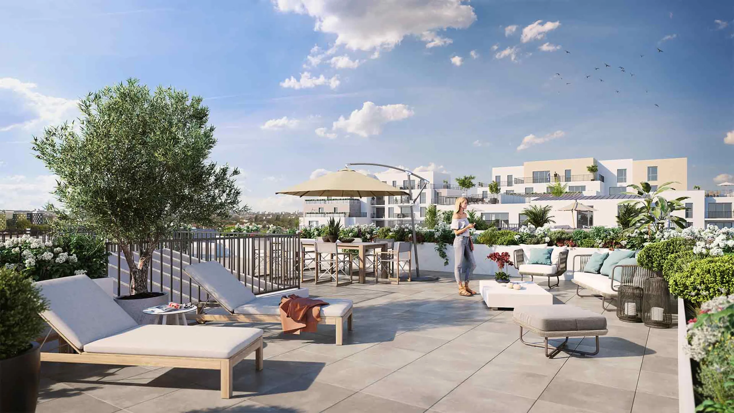 Programme immobilier neuf Les Jardins d'Aragon Villejuif - vue 2