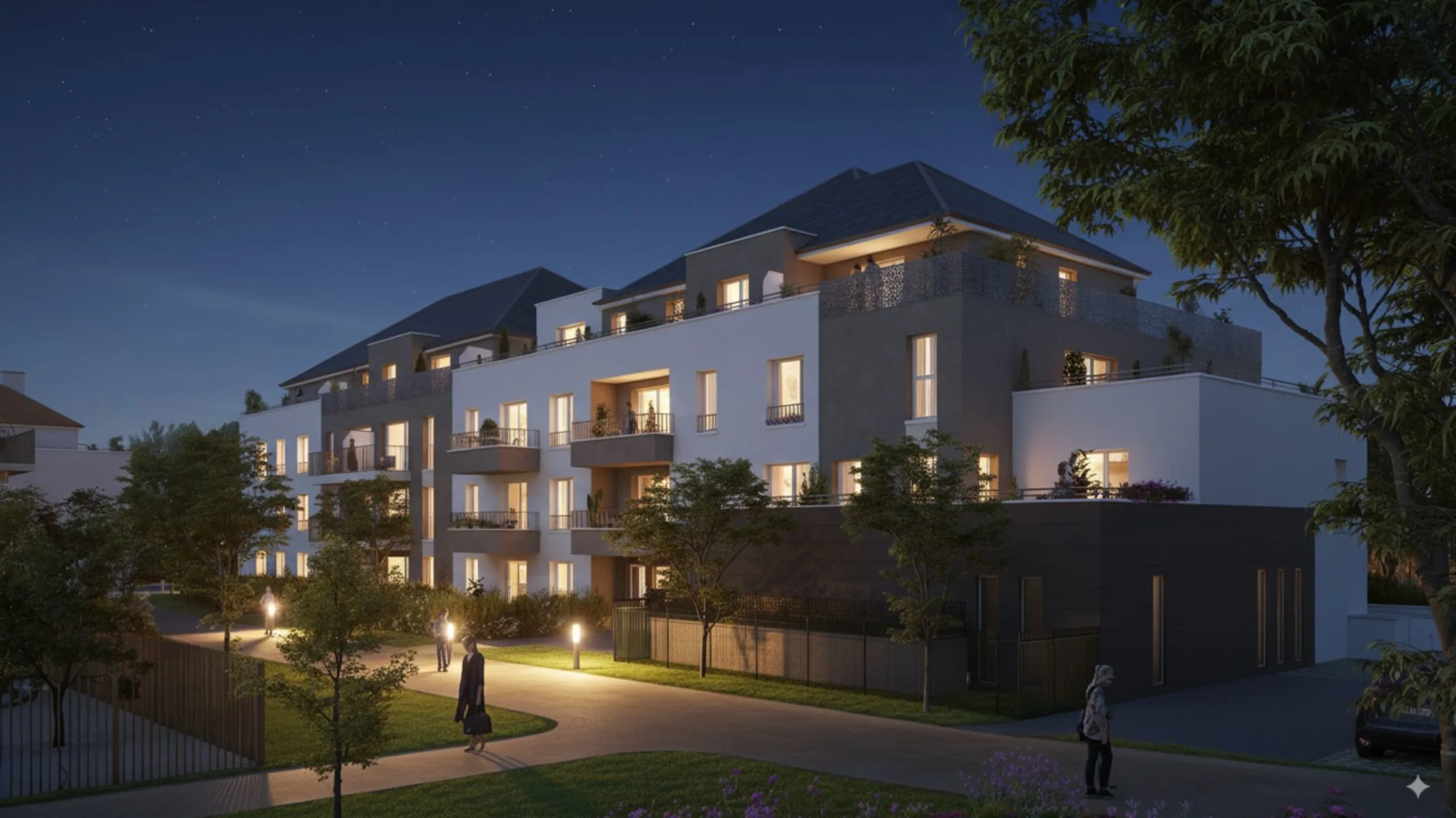 Programme immobilier neuf Green Central Saint-Fargeau-Ponthierry - vue 2