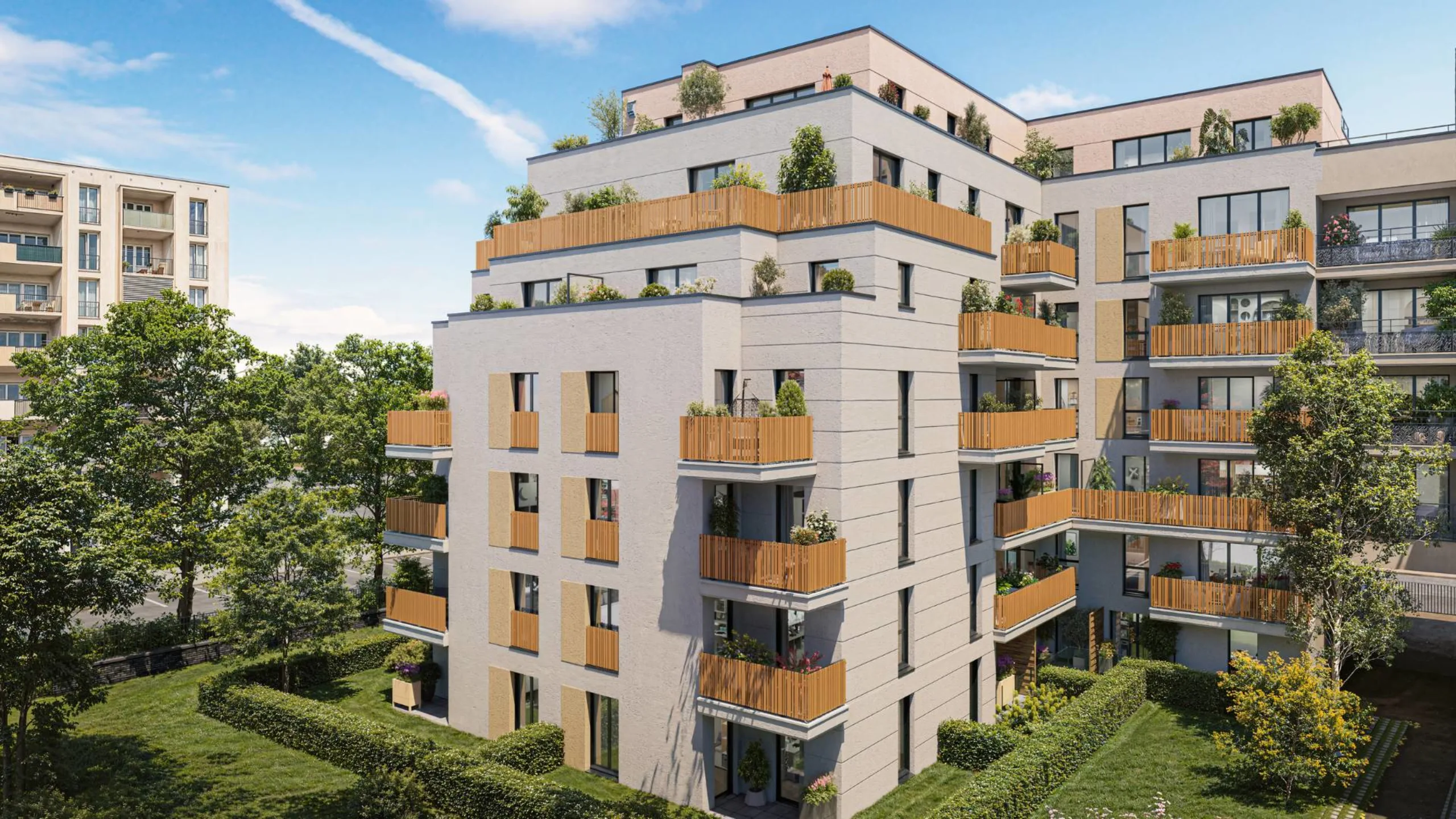 Programme immobilier neuf Les Terrasses d'Adria II Ermont - vue 2