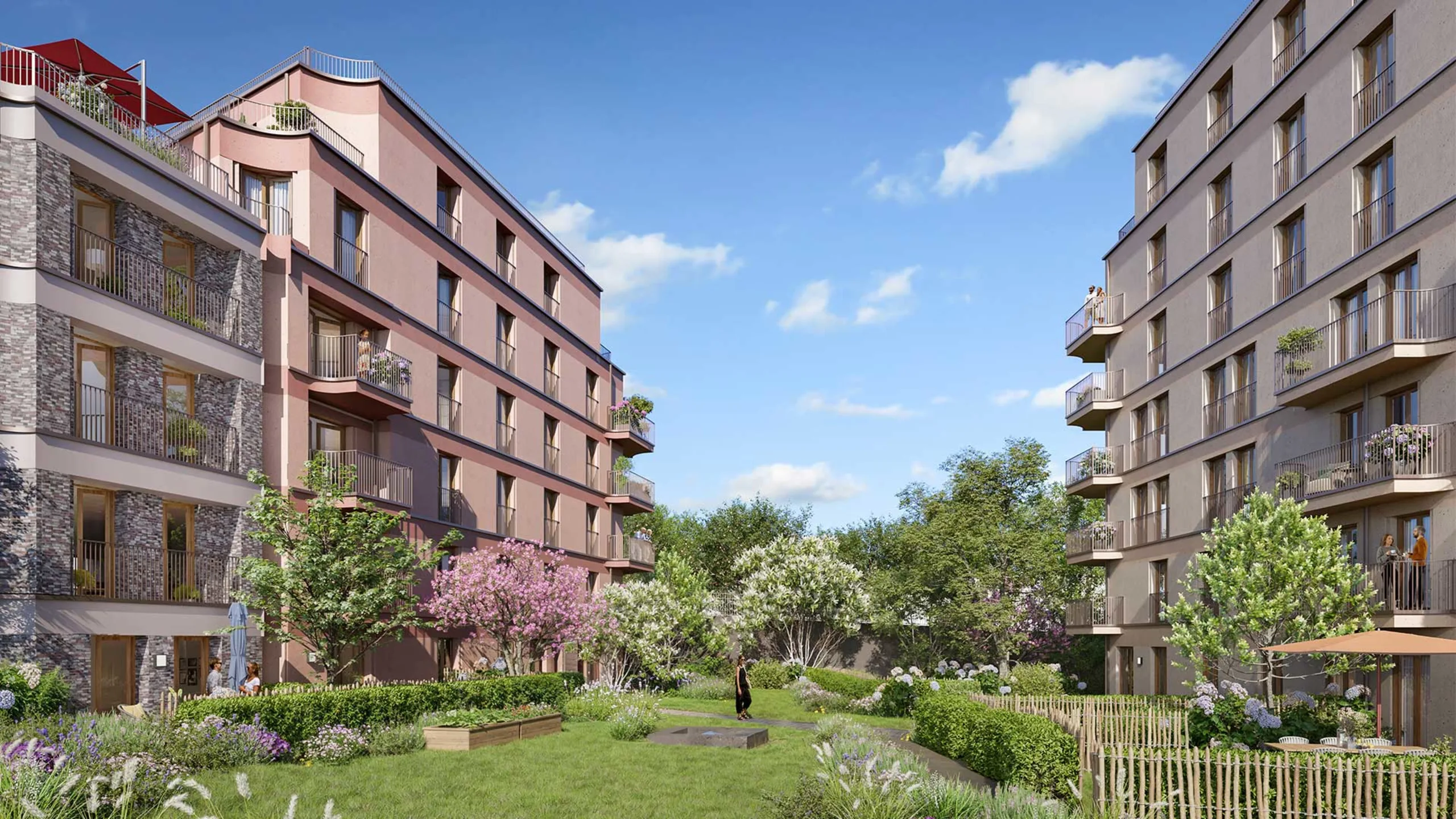 Programme immobilier neuf Les Jardins Kléber Pantin - vue 3