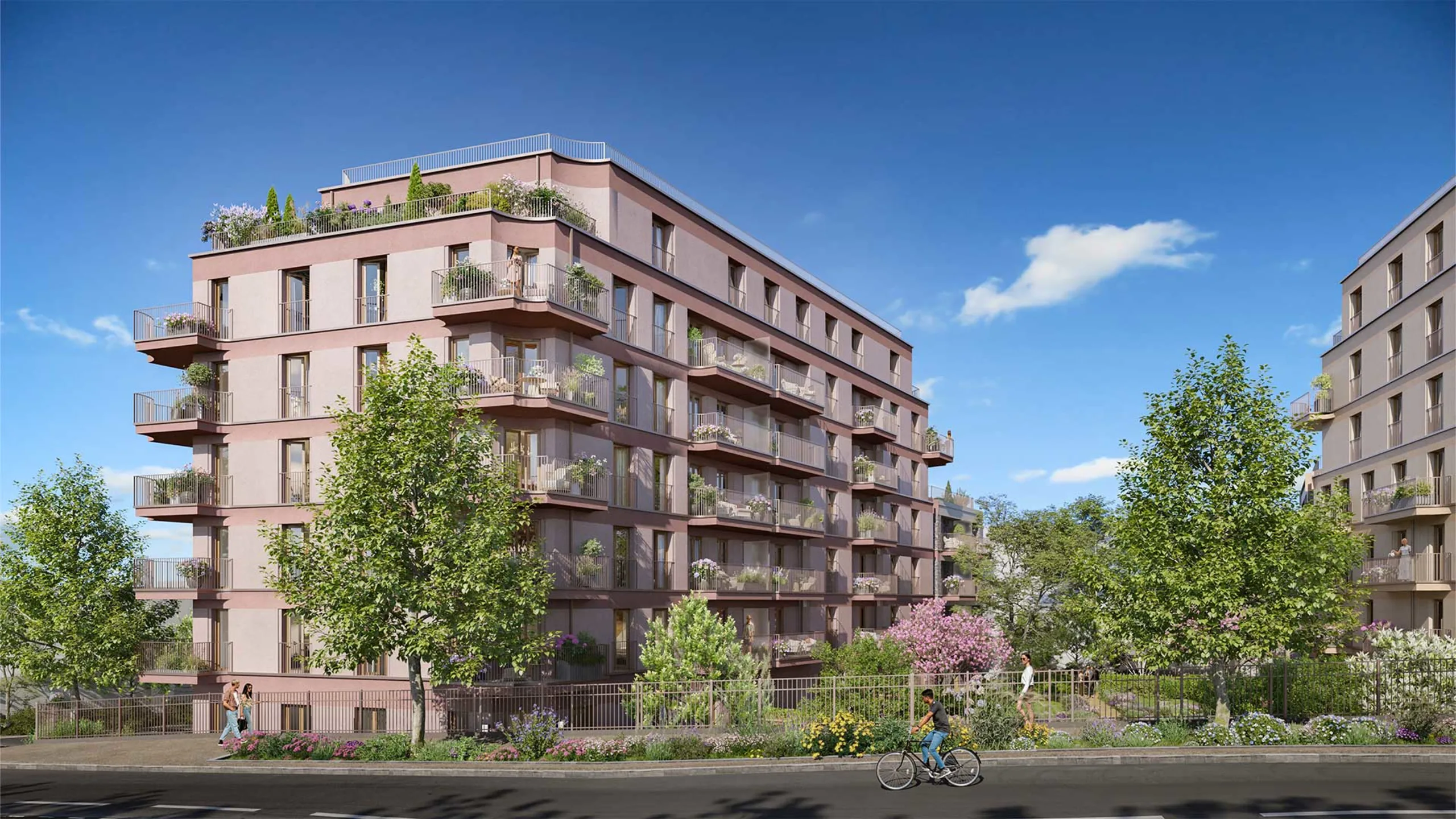 Programme immobilier neuf Les Jardins Kléber Pantin - vue 2