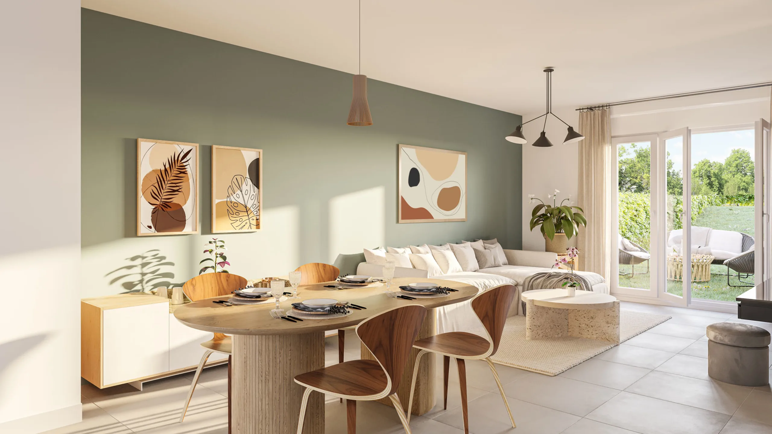 Programme immobilier neuf Le Parc des Vignes Saint-Thibault-des-Vignes - vue 2