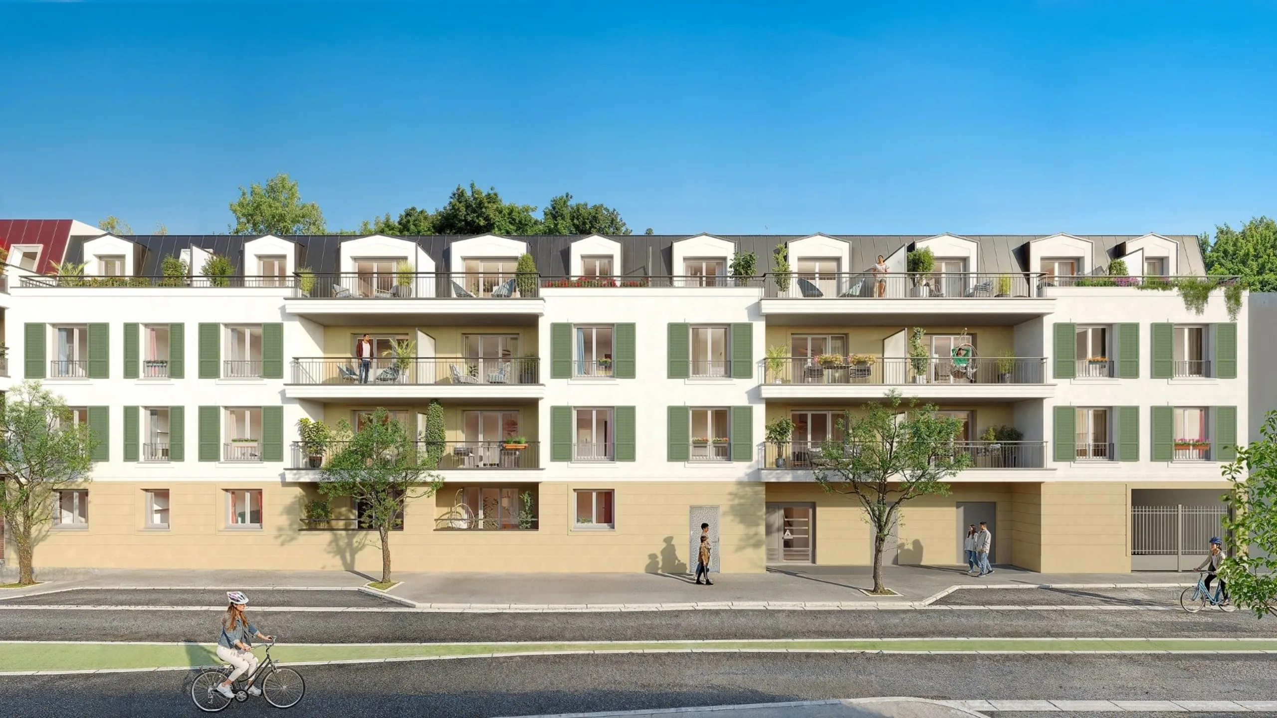 Programme immobilier neuf Les Terrasses des Prévôts Crosne - vue 2