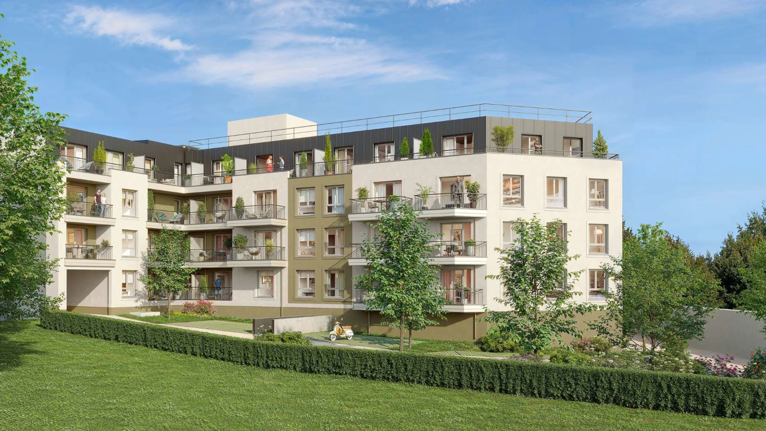 Programme immobilier neuf Les Terrasses des Prévôts Crosne