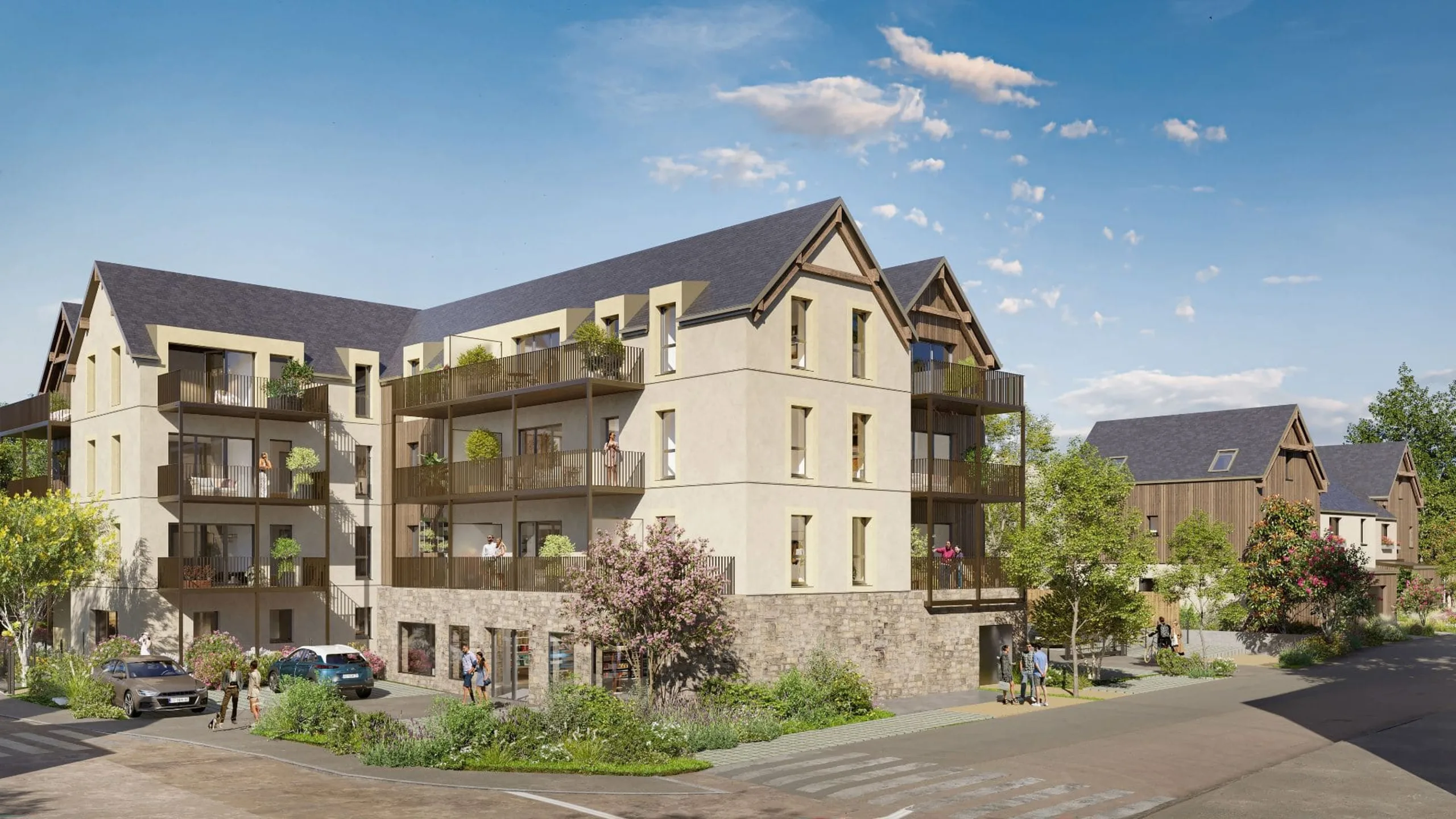 Programme immobilier neuf Rive Émeraude La Richardais - vue 2