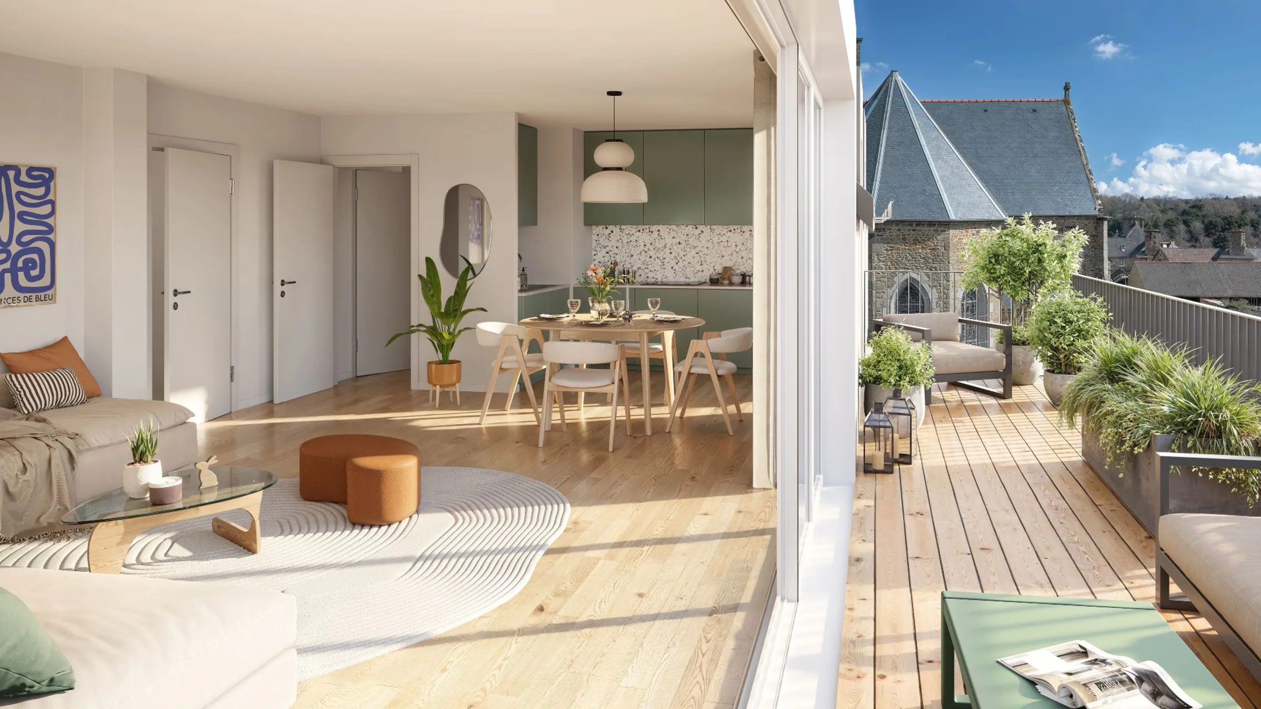 Programme immobilier neuf Rive Émeraude La Richardais - vue 4