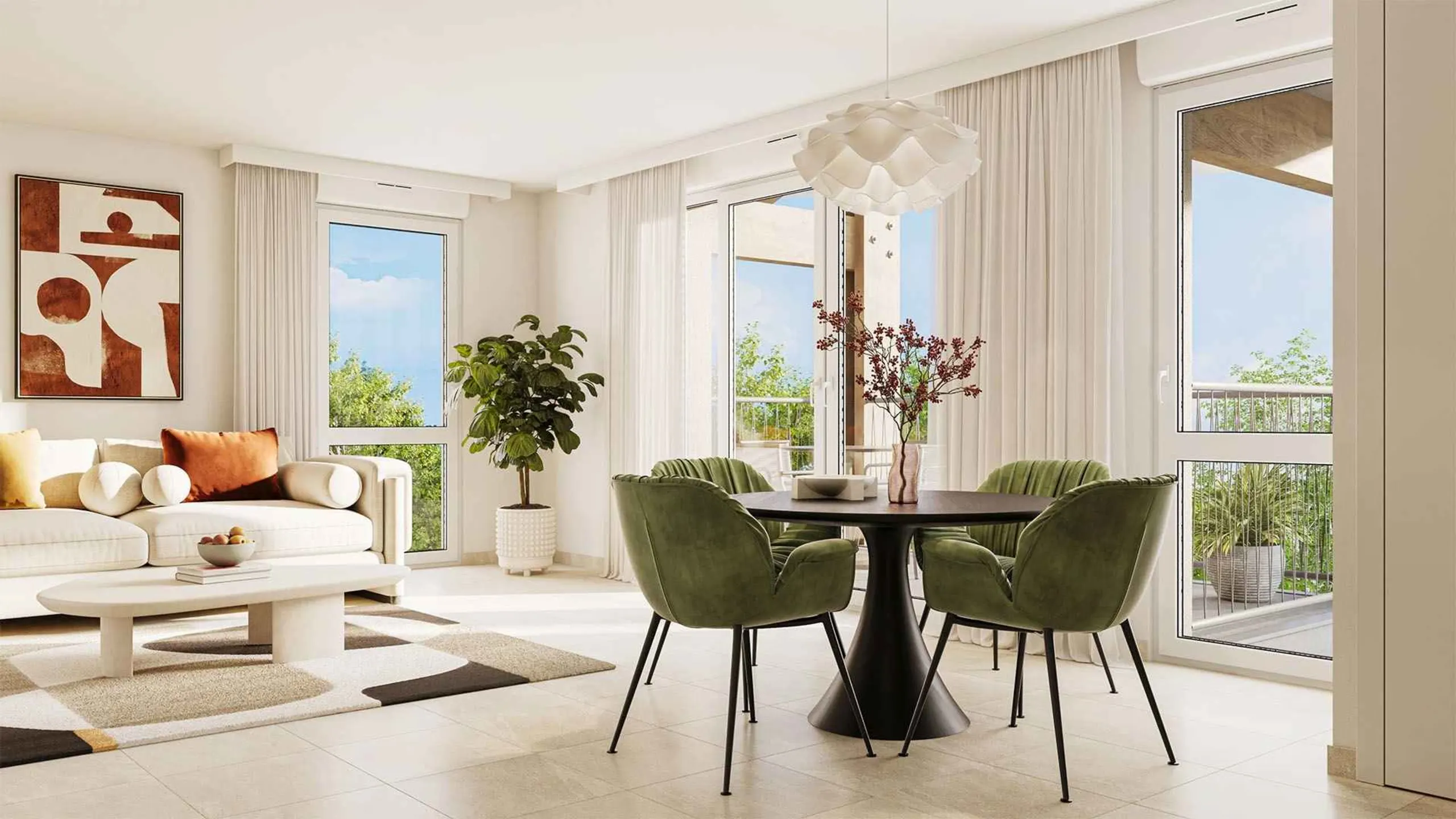 Programme immobilier neuf Duo Nature Chapareillan - vue 5