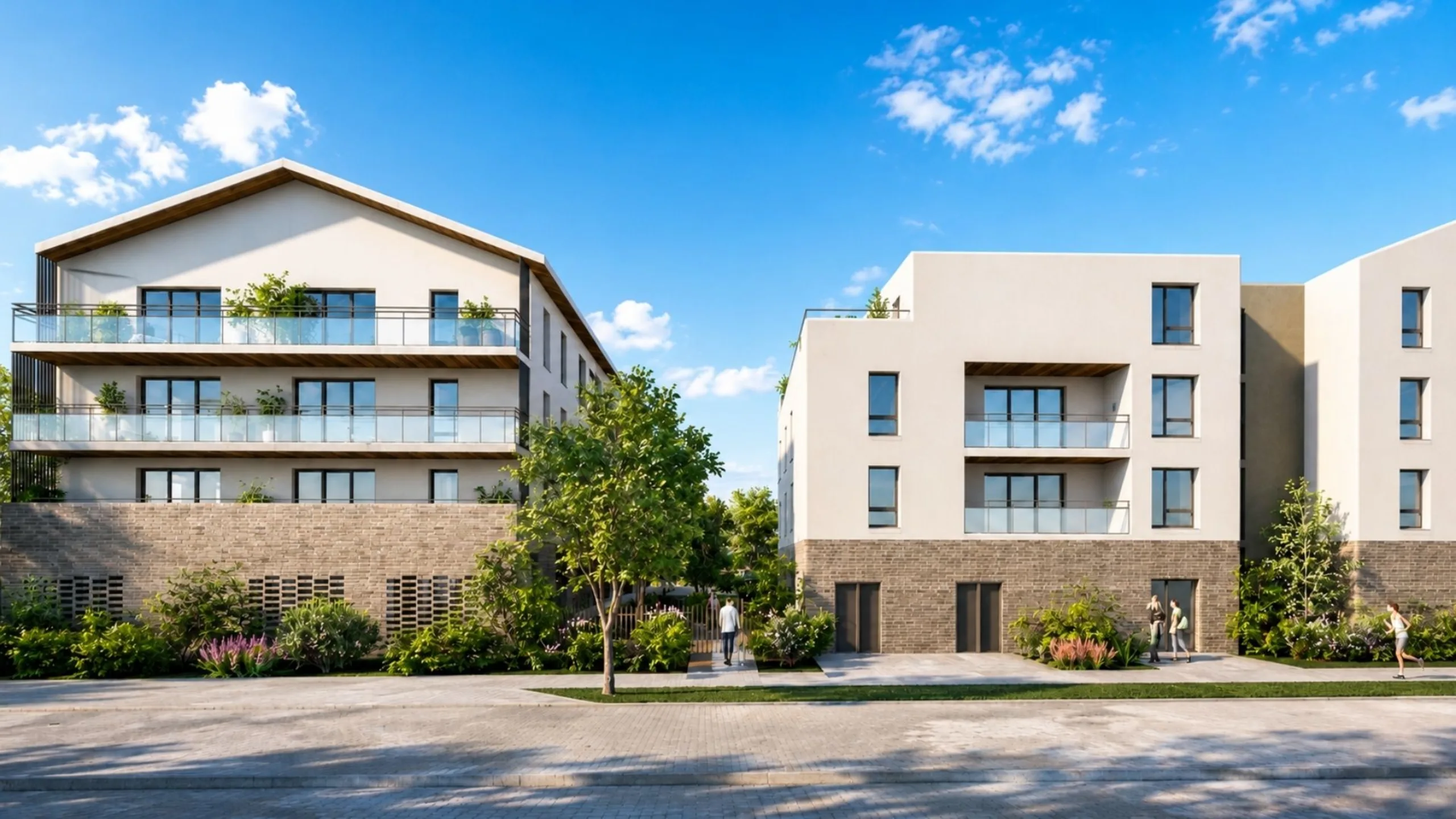 Programme immobilier neuf Les lisières Villeneuve-Tolosane - vue 2