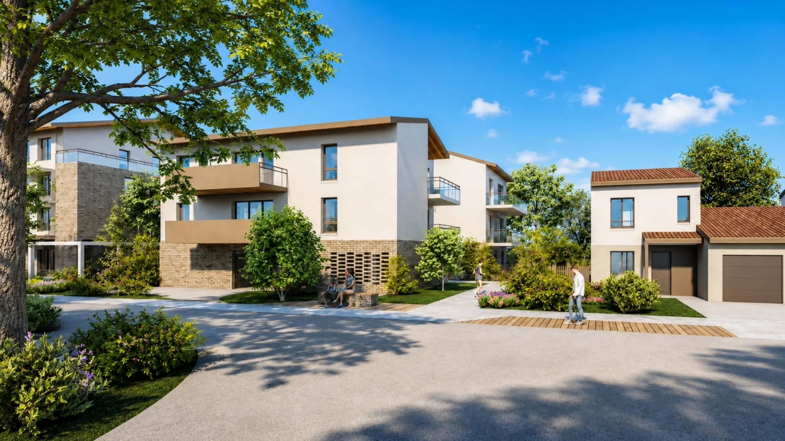 Programme immobilier neuf Les lisières Villeneuve-Tolosane - vue 3