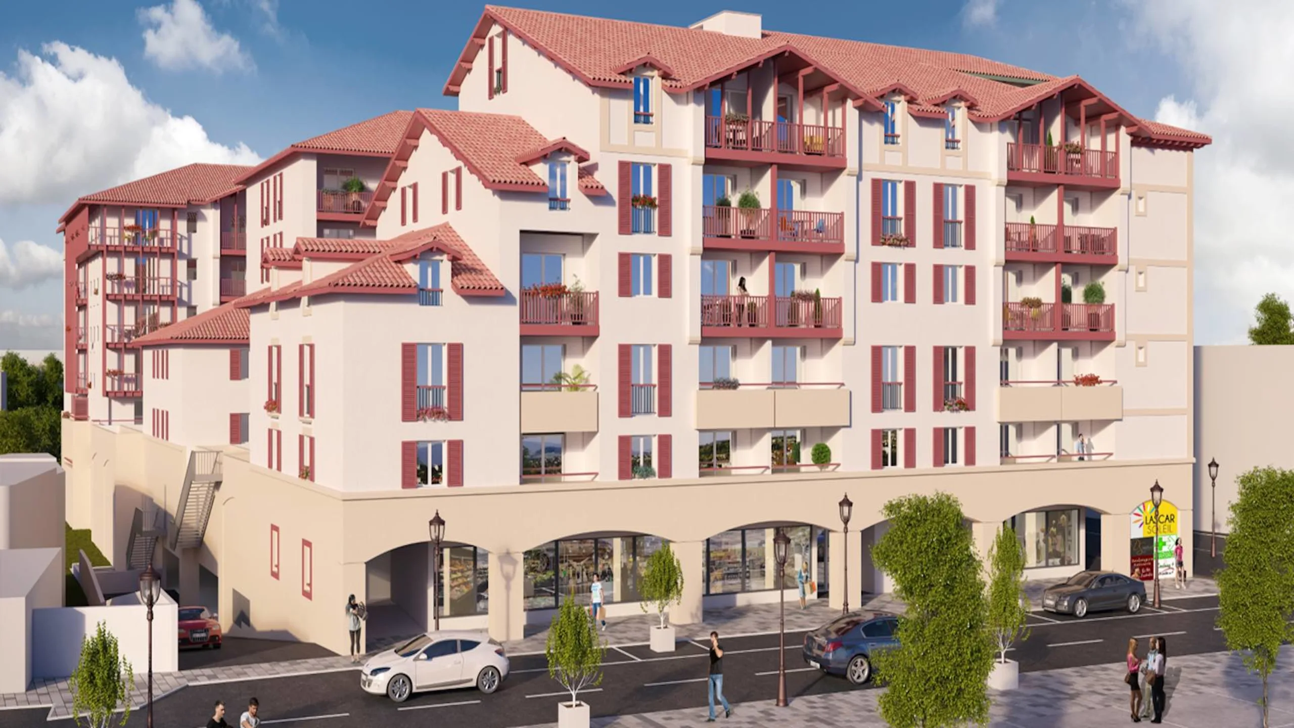 Programme immobilier neuf Hegoaldea Hendaye - vue 3