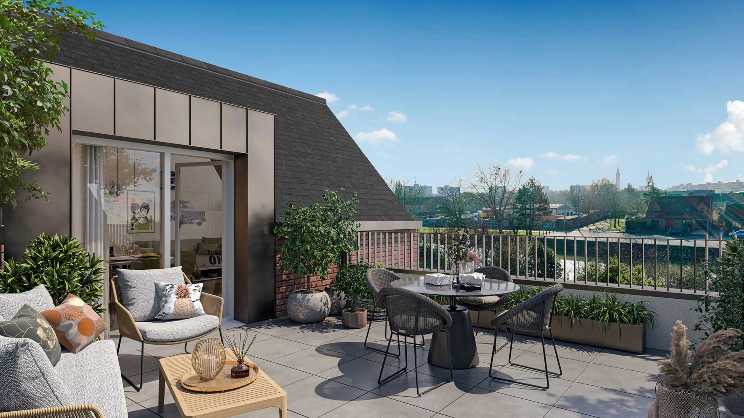 Programme immobilier neuf Les Berges de la Lys Armentières - vue 2