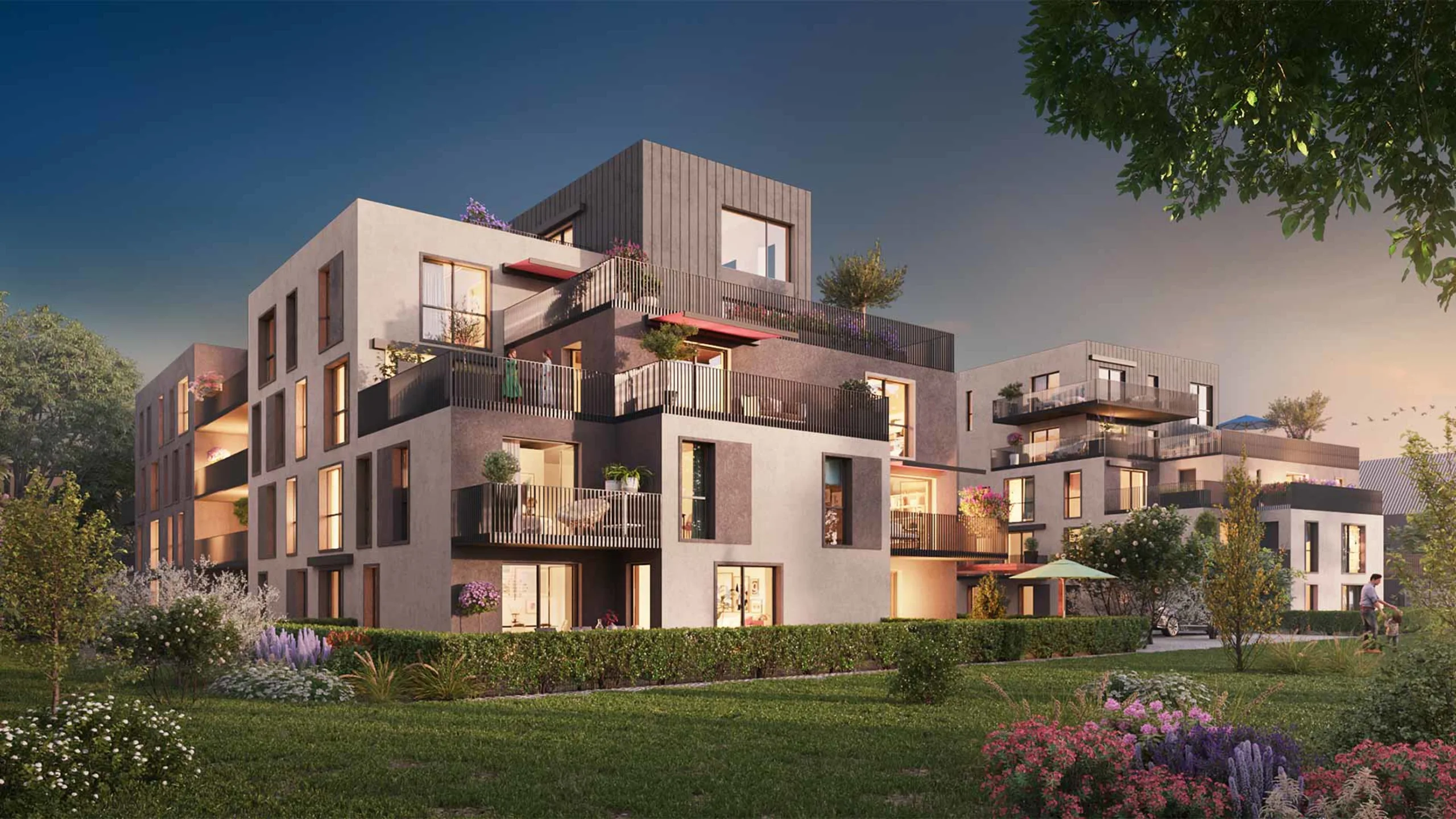 Programme immobilier neuf Les Terrasses O vert Oberhausbergen - vue 6