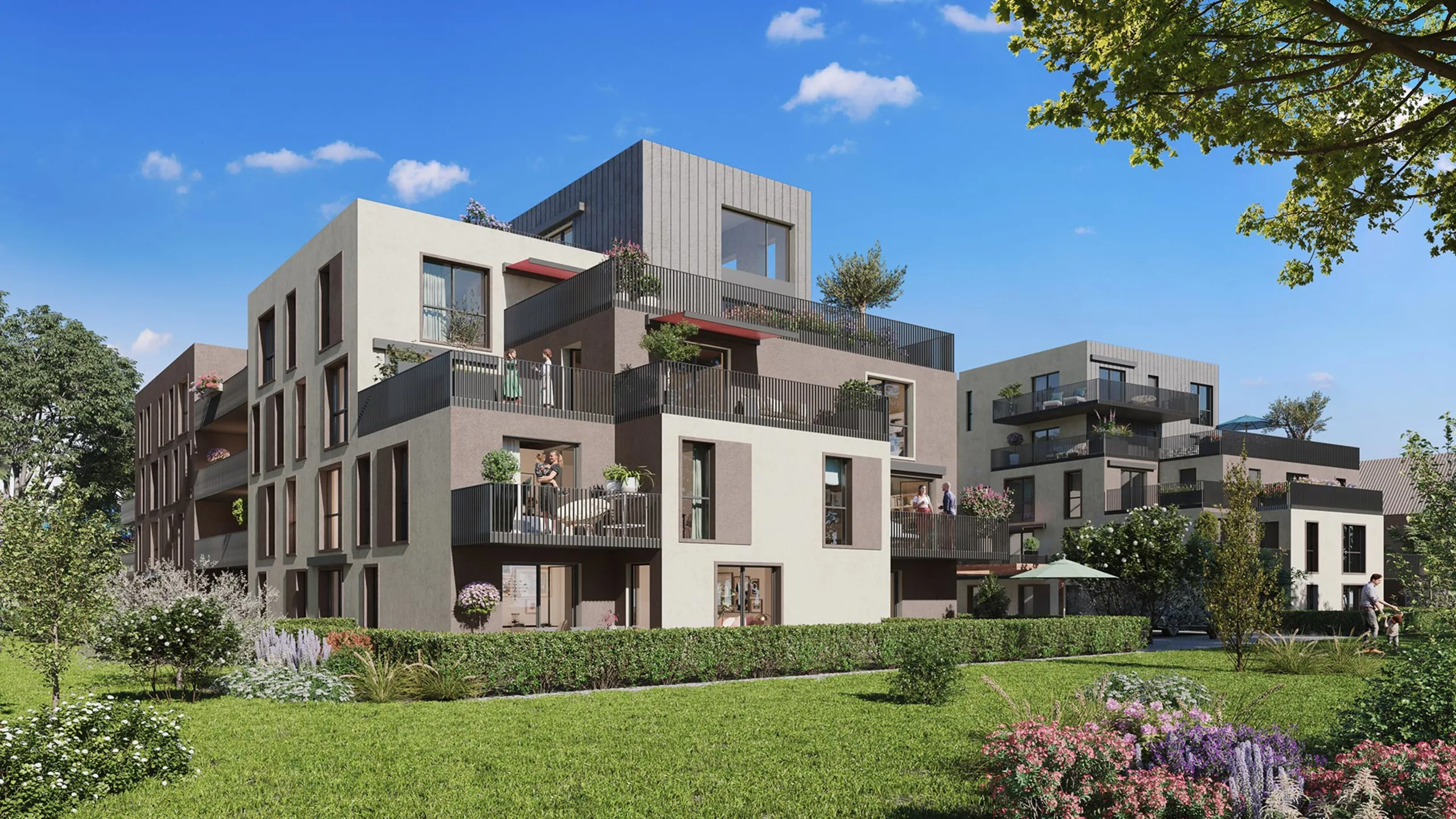 Programme immobilier neuf Les Terrasses O vert Oberhausbergen - vue 5