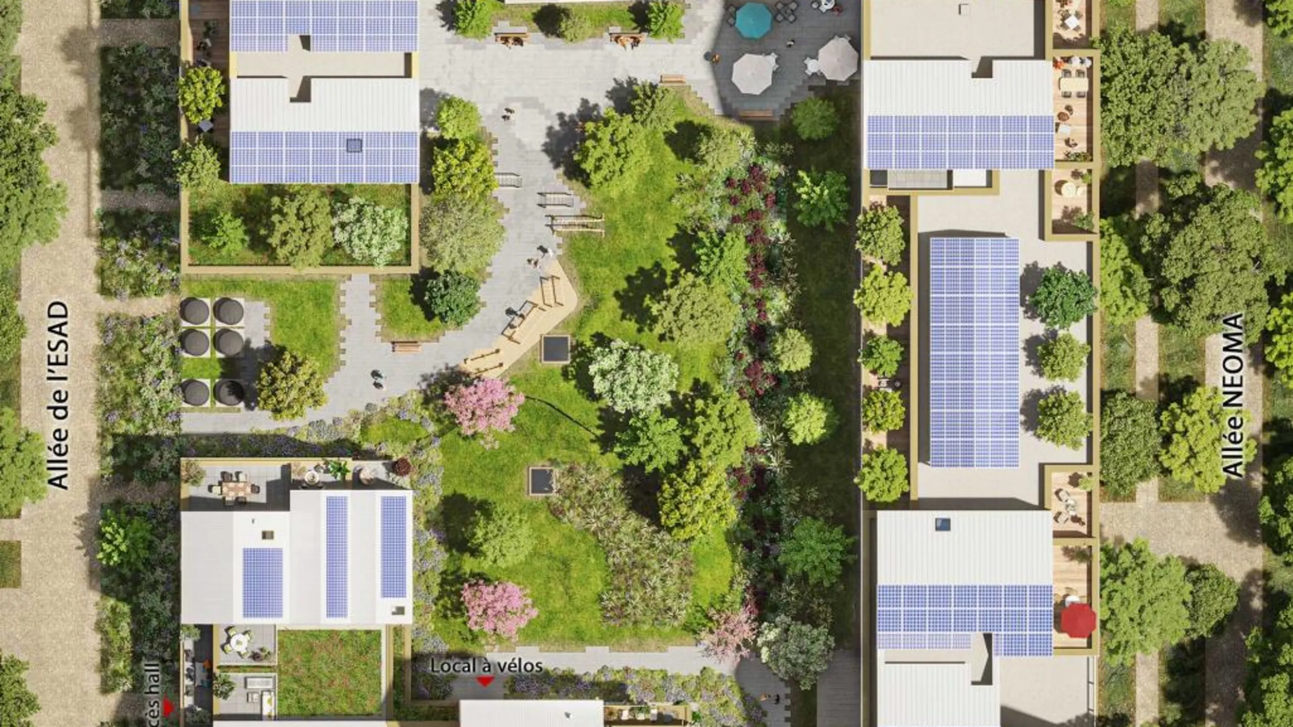 Programme immobilier neuf Magasins Généraux - Côté Bosquet Reims - vue 6