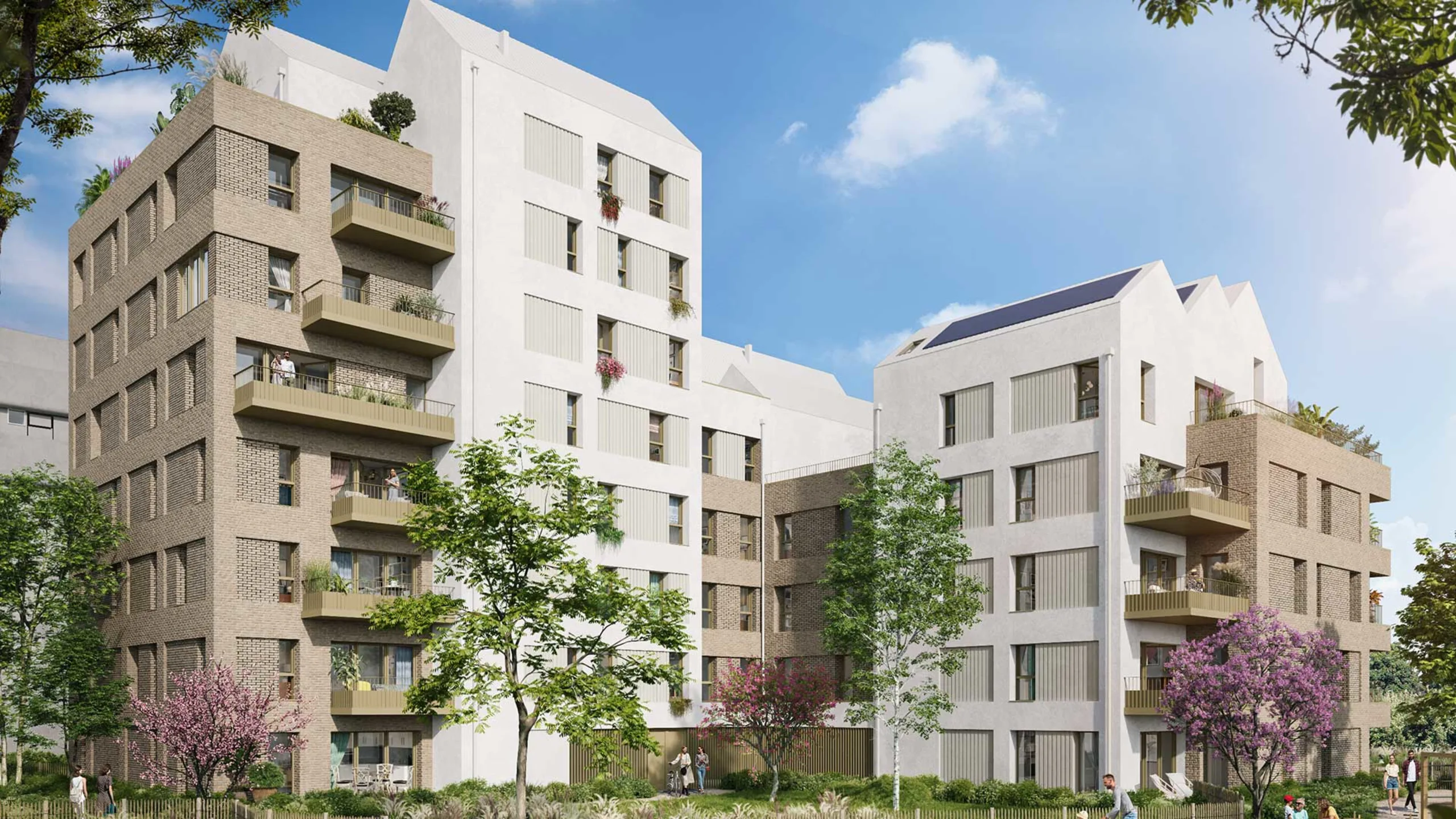 Programme immobilier neuf Magasins Généraux - Côté Bosquet Reims - vue 2