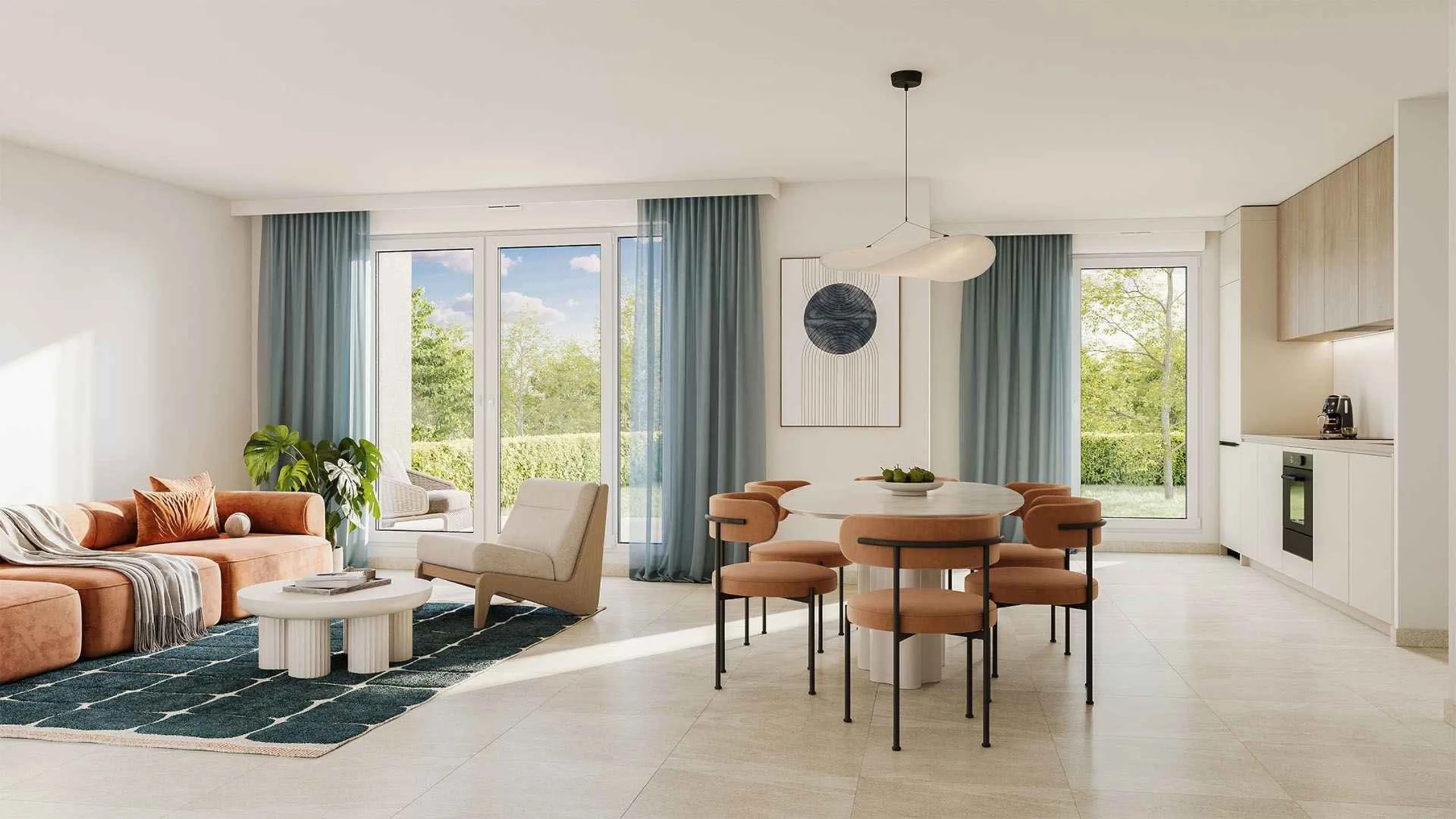 Programme immobilier neuf Les Terrasses de l’Ouest Lentilly - vue 3