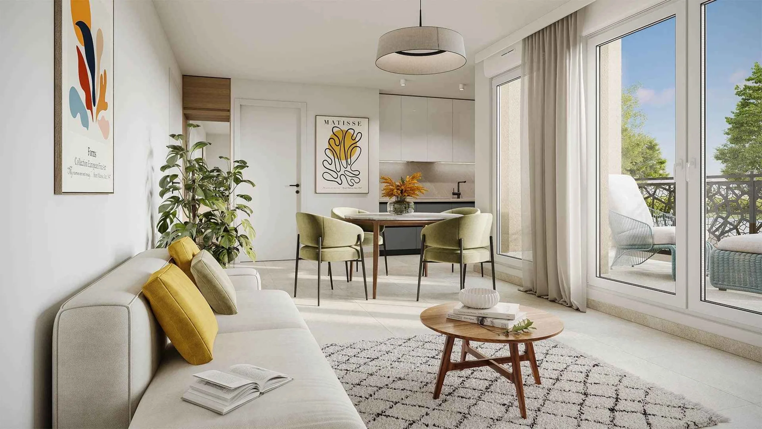 Programme immobilier neuf Les Terrasses de l’Ouest Lentilly - vue 2