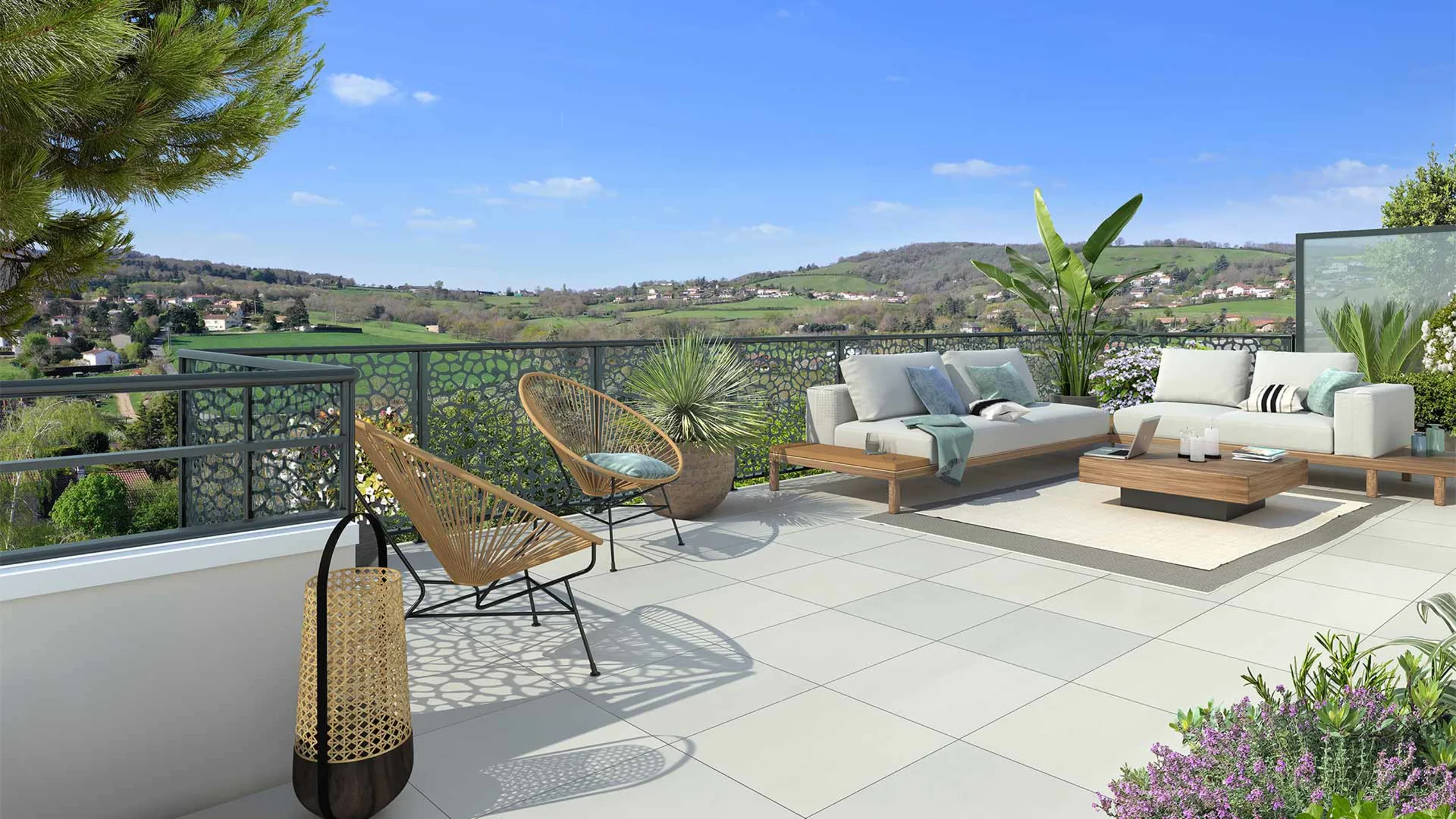 Programme immobilier neuf Les Terrasses de l’Ouest Lentilly - vue 5
