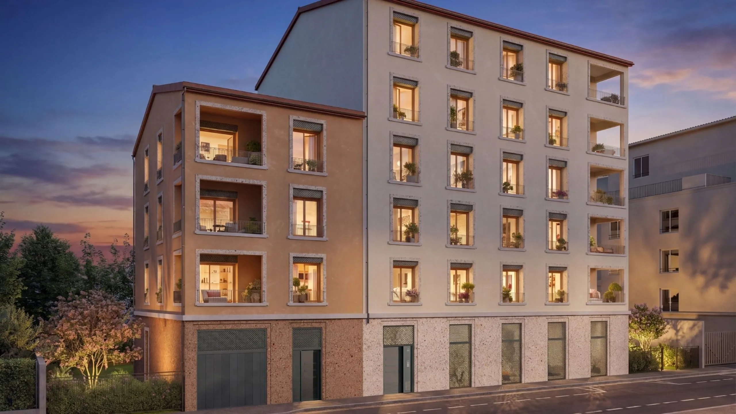Programme immobilier neuf Nuances Lyon 03 - vue 2