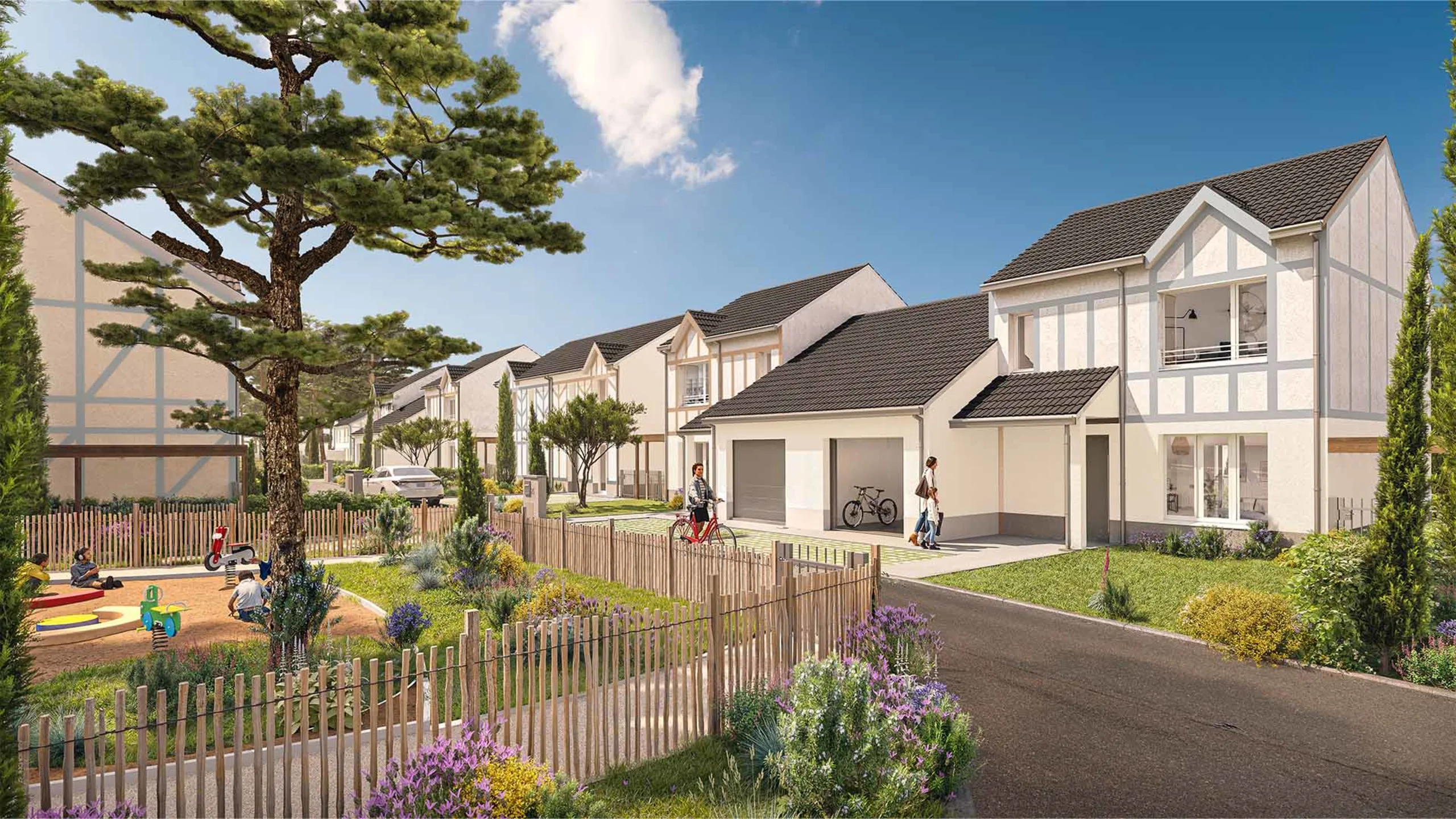 Programme immobilier neuf Le Domaine de la Croix Saint-Gilles Saint-Pair-sur-Mer