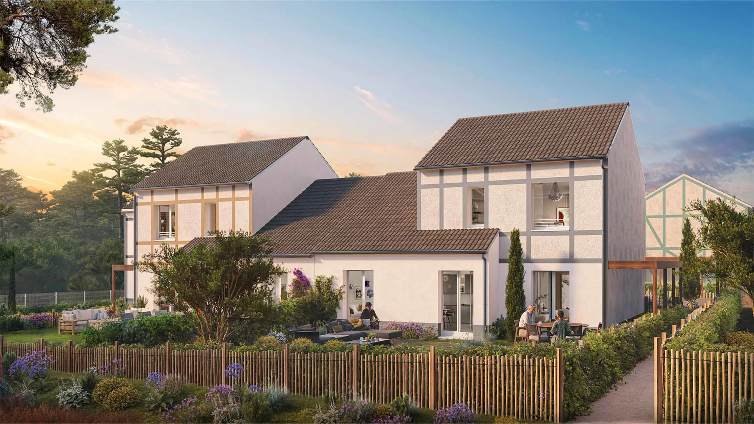 Programme immobilier neuf Le Domaine de la Croix Saint-Gilles Saint-Pair-sur-Mer - vue 2