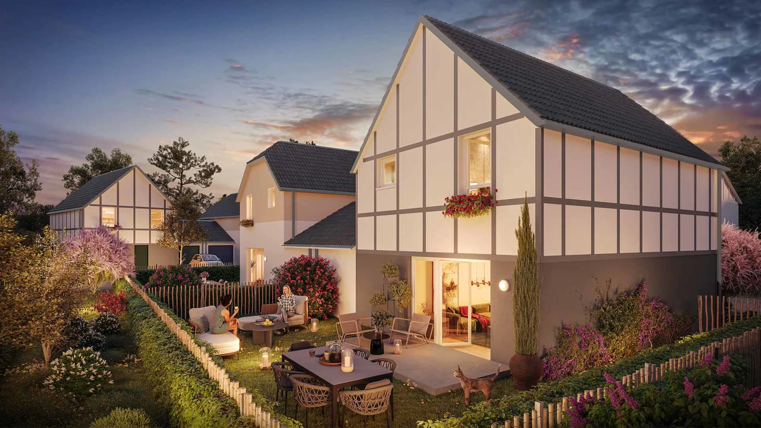Programme immobilier neuf Villas des Mielles Hauteville-sur-Mer - vue 2