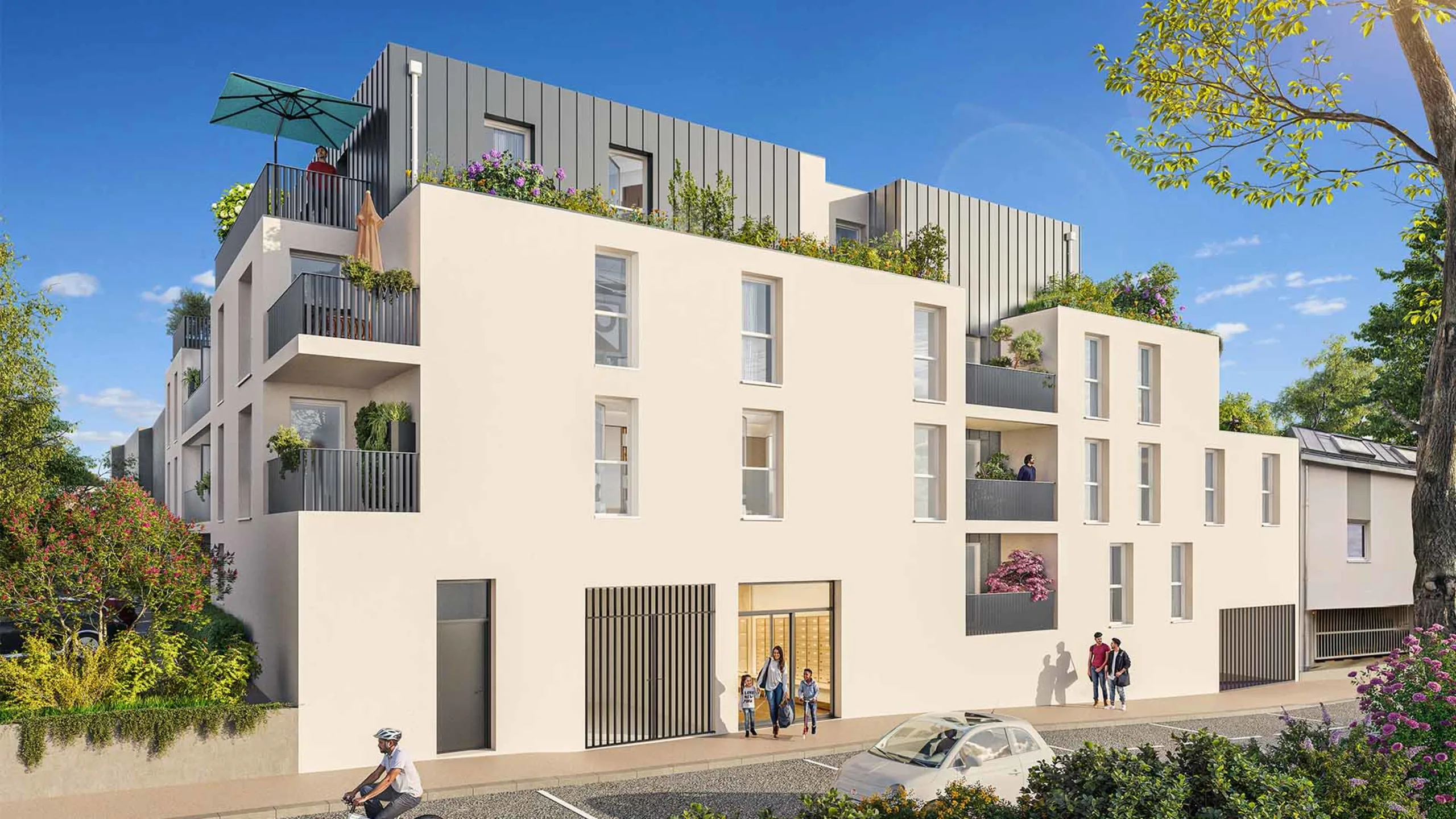 Programme immobilier neuf Cour Enchantée Saint-Sébastien-sur-Loire - vue 3