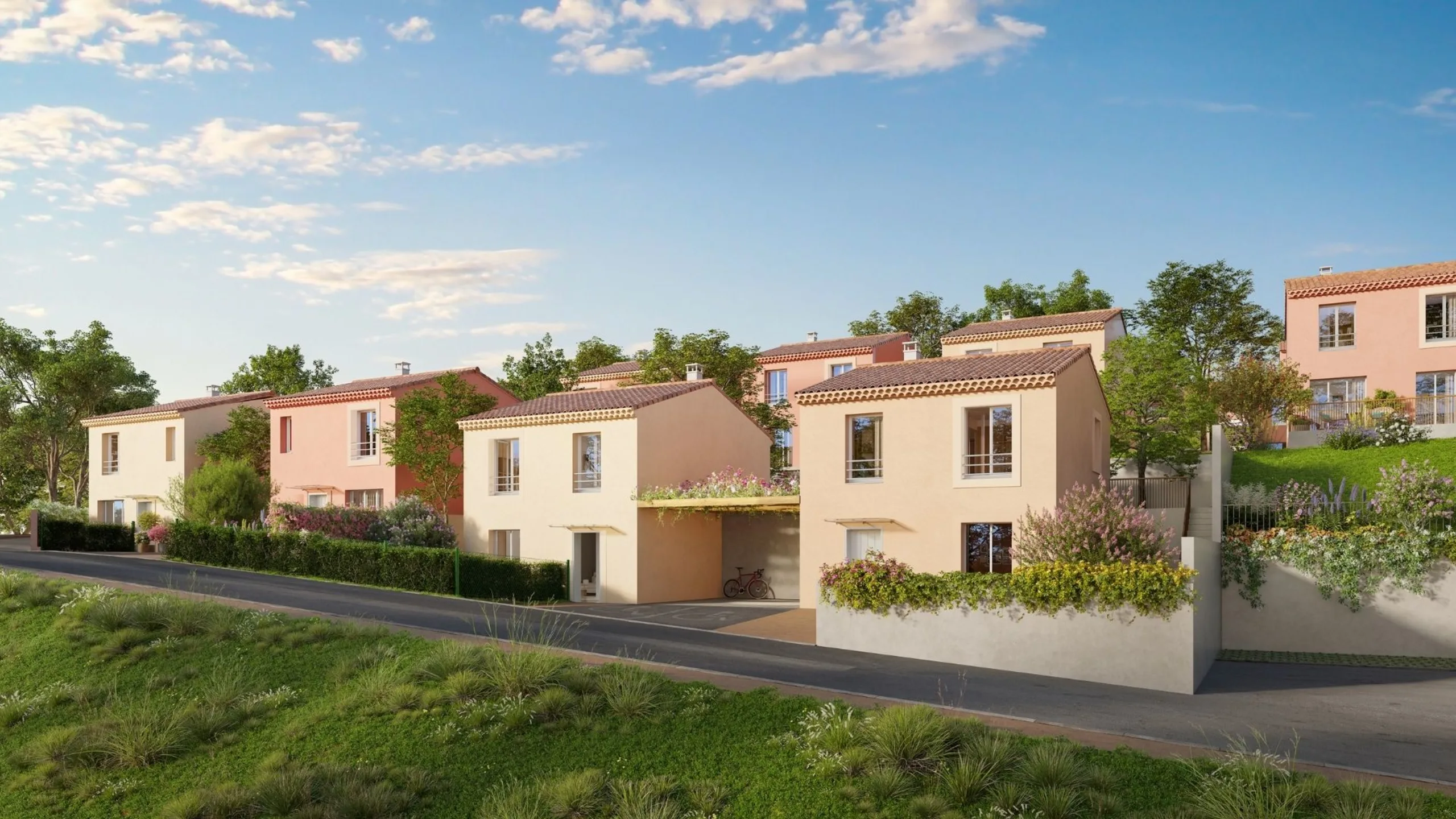 Maison neuf Domaine des oliviers Lorgues