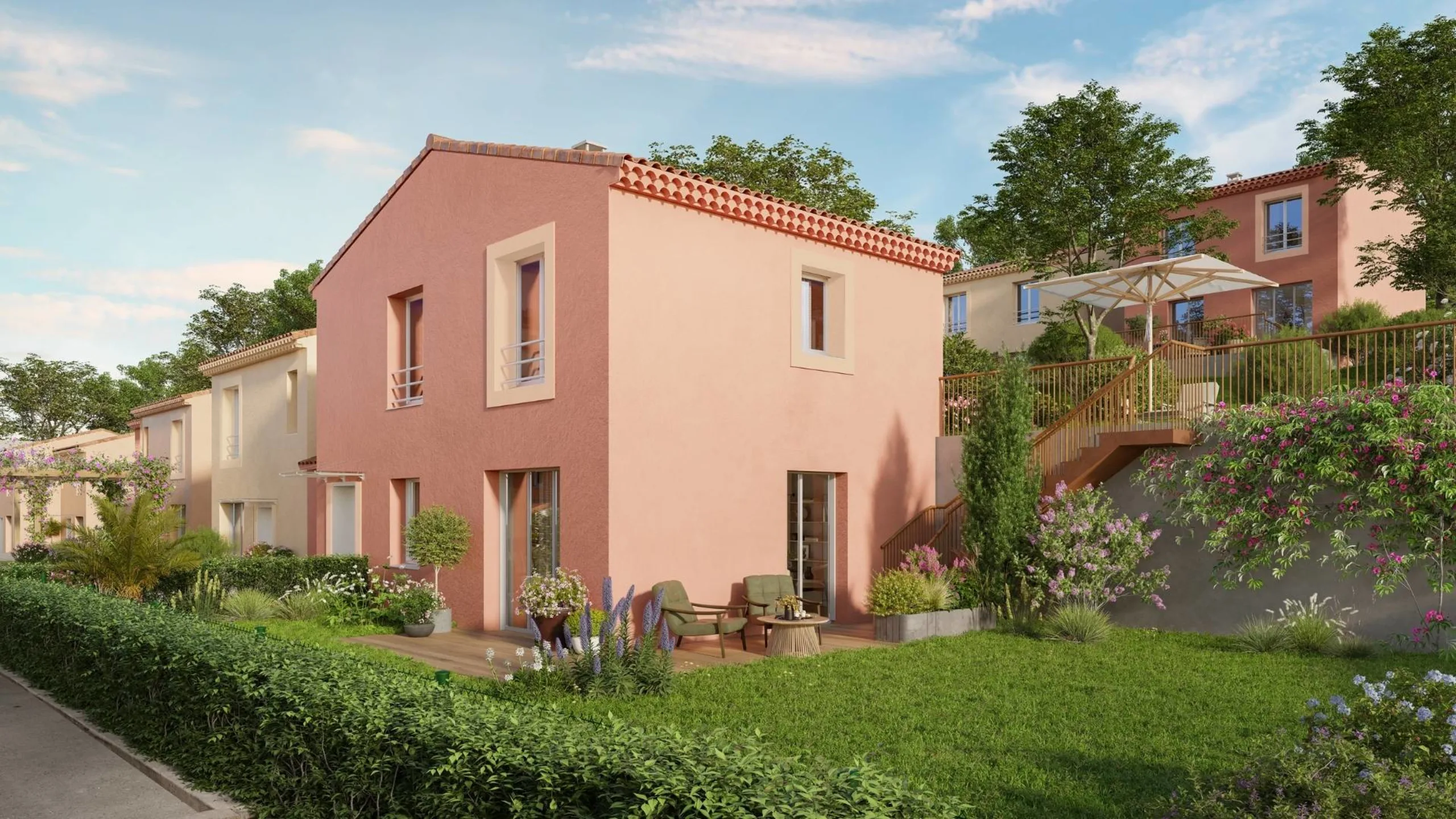 Maison neuf Domaine des oliviers Lorgues